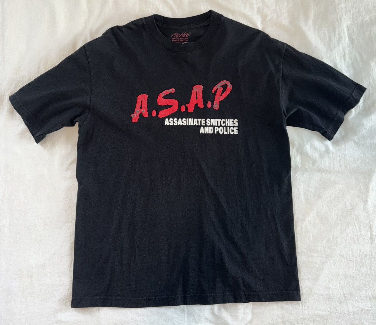 A$AP Rocky × AWGE A$AP DARE T-Shirt - NYC Pop Up Exclusive Size US L / EU 52-54 / 3 - 1 Thumbnail