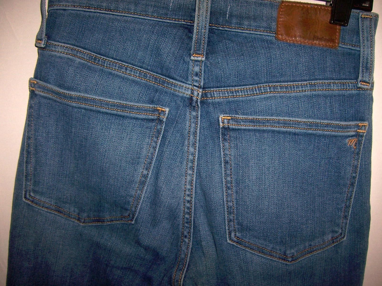 Madewell Madewell 10" High-Rise Roadtripper Skinny Jeans - Button -23 Size 23" - 6 Thumbnail