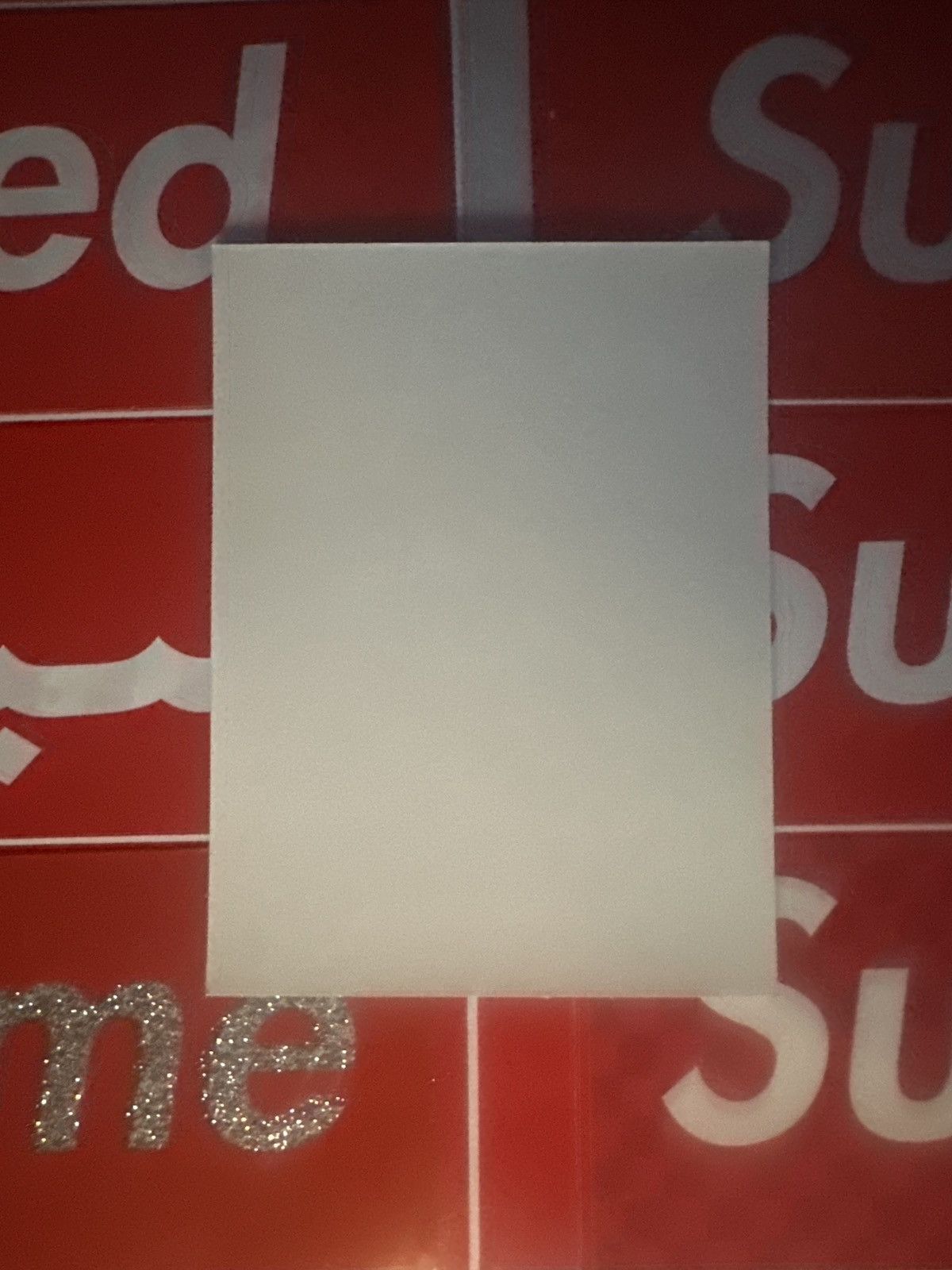 Supreme × Vintage 2004 Supreme Mr. Cloudy Sticker Rare OG Box Logo Bogo New Size ONE SIZE - 2 Thumbnail