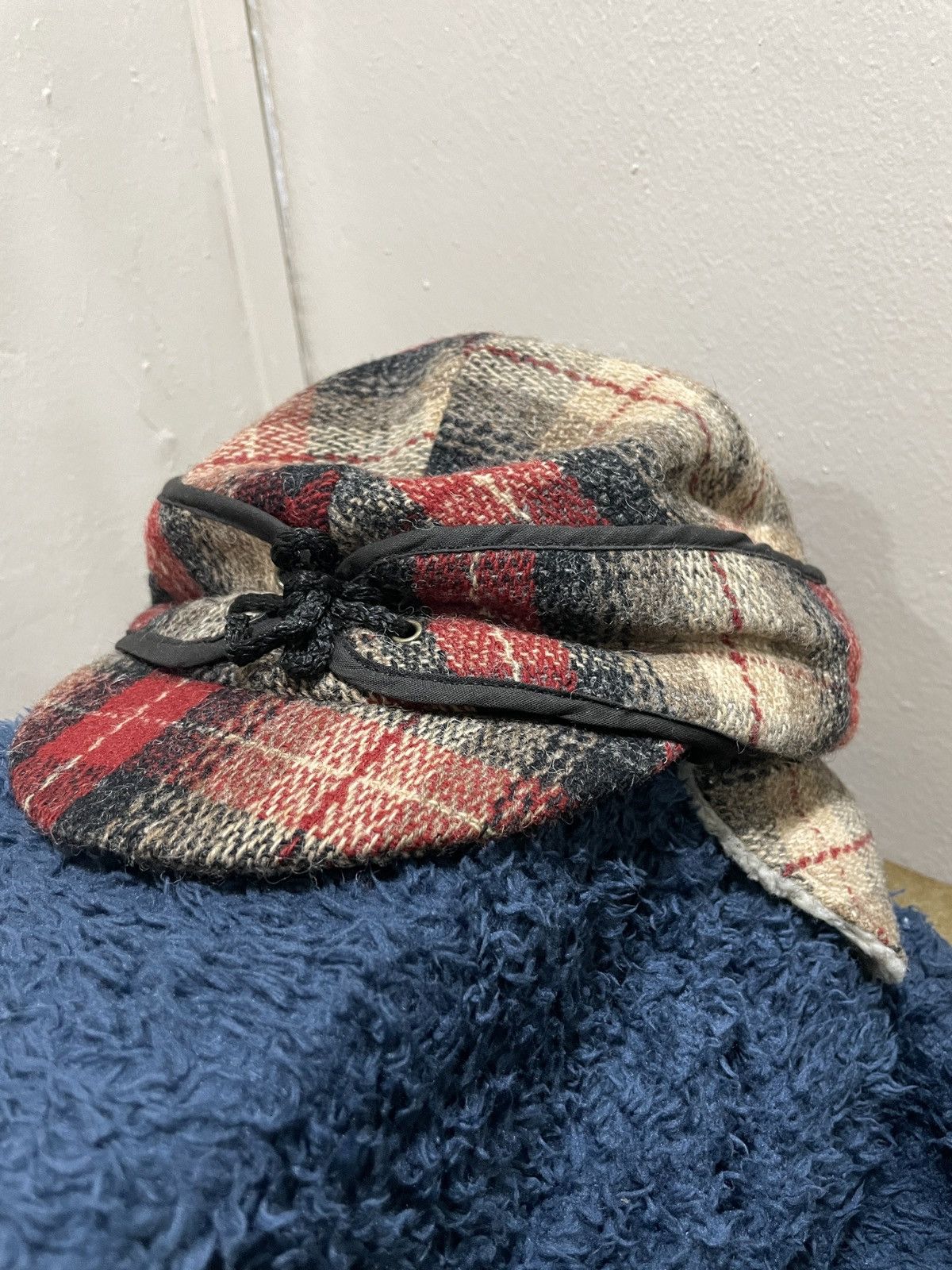 Vintage × Woolrich Woolen Mills Vintage Woolrich Flannel Plaids Outdoor trapper Hunting USA Size ONE SIZE - 7 Thumbnail