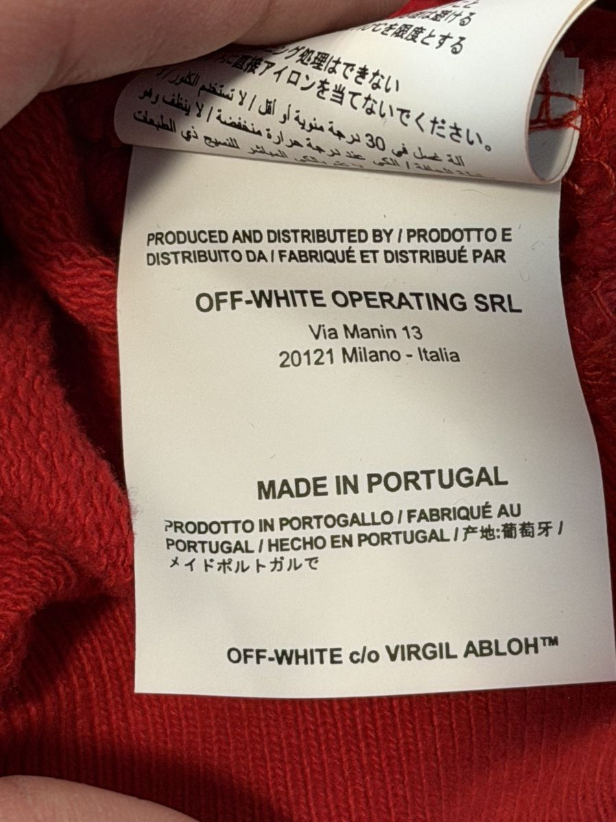 Off-White OFF-WHITE MONA LISA TEMPERATURE HOODIE Size US XS / EU 42 / 0 - 8 Thumbnail