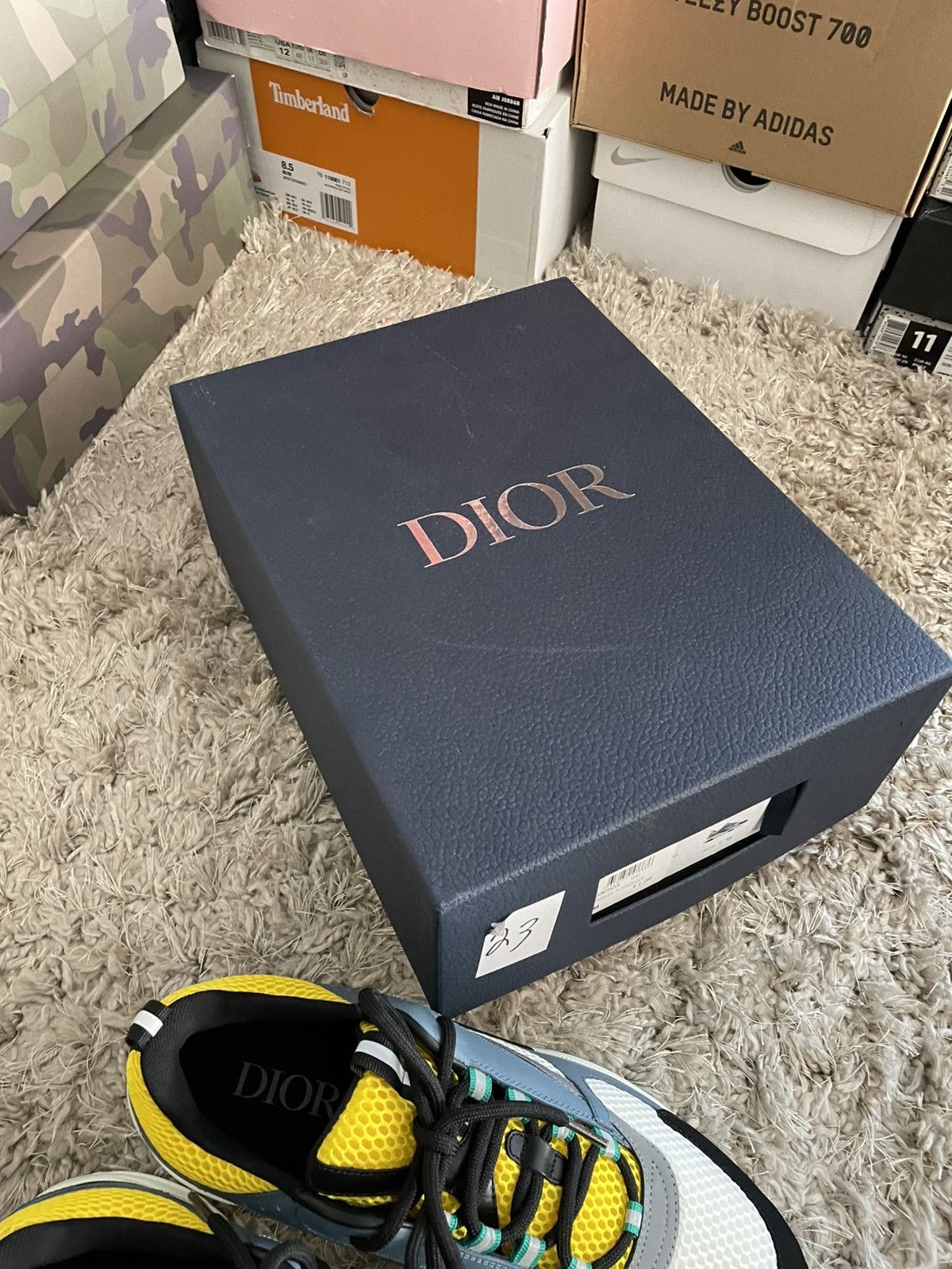 Dior Dior B22 Blue Yellow Size US 11 / EU 44 - 13 Thumbnail