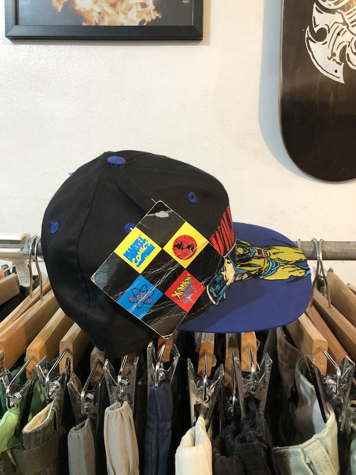 Vintage Vintage Wolverine Berserk Snapback 1993 Size ONE SIZE - 2 Thumbnail