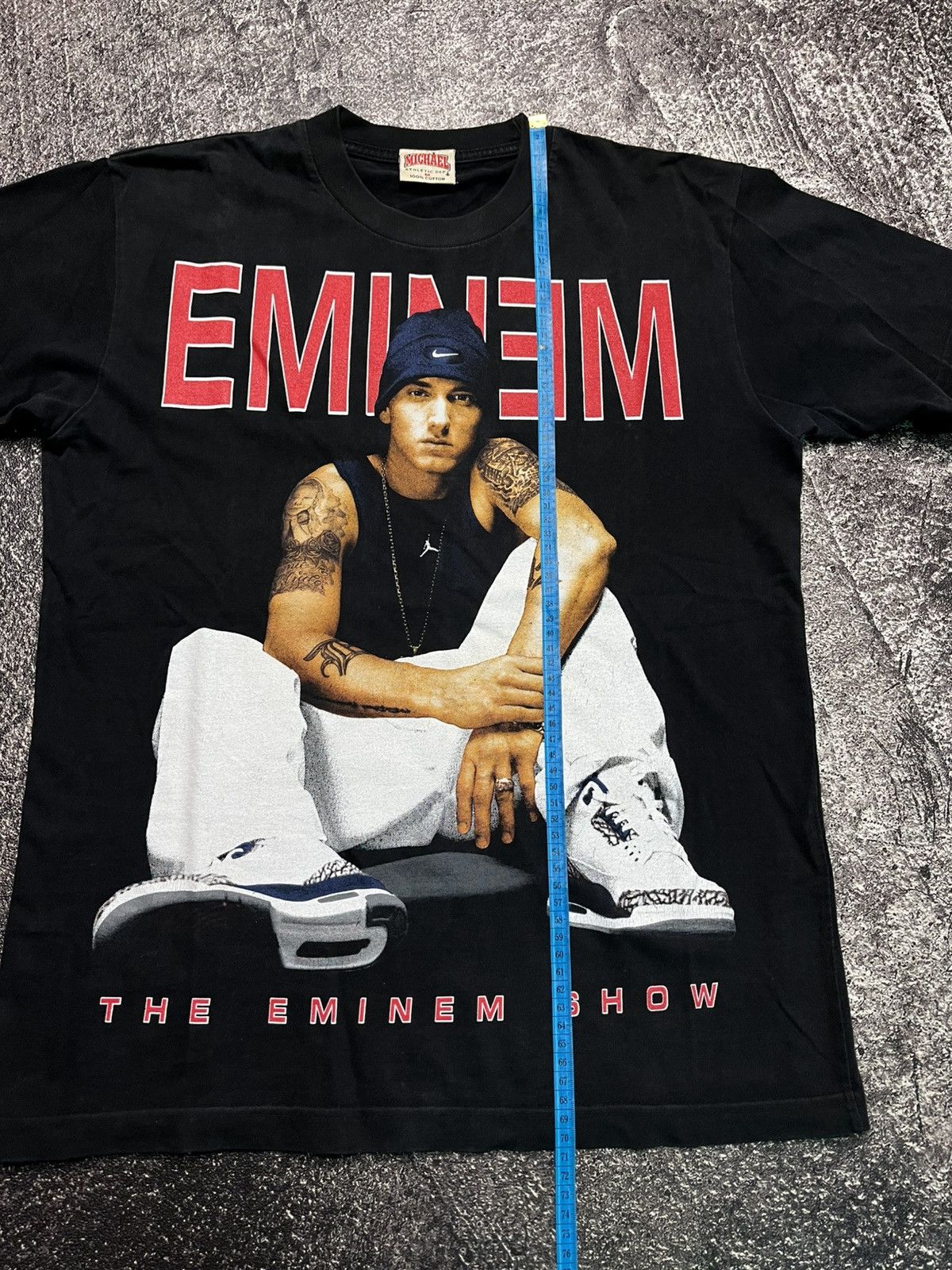 Eminem Vintage 90s The Eminem Show Black T-Shirts Size US M / EU 48-50 / 2 - 6 Thumbnail