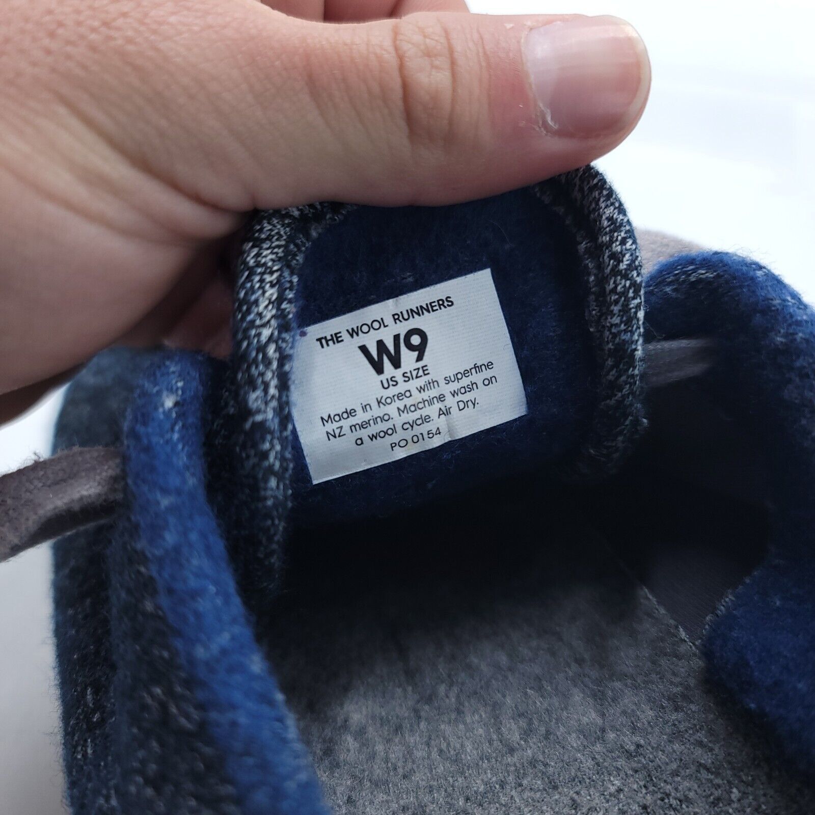 Allbirds Allbirds Wool Runner Athletic Shoe Womens Size 9 Blue White Size US 9 / IT 39 - 8 Thumbnail