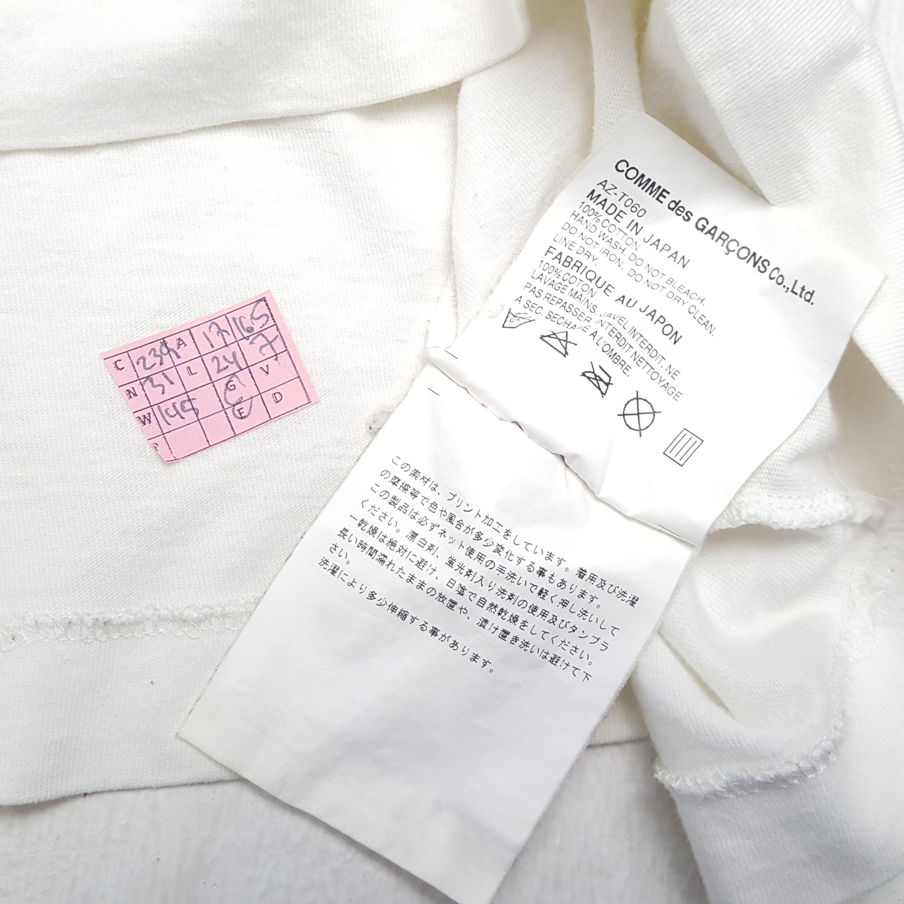 Comme des Garcons PLAY × Japanese Brand × Vintage COMME DES GARCONS PLAY Japanese Brand Designer Tshirt Size US S / EU 44-46 / 1 - 4 Thumbnail