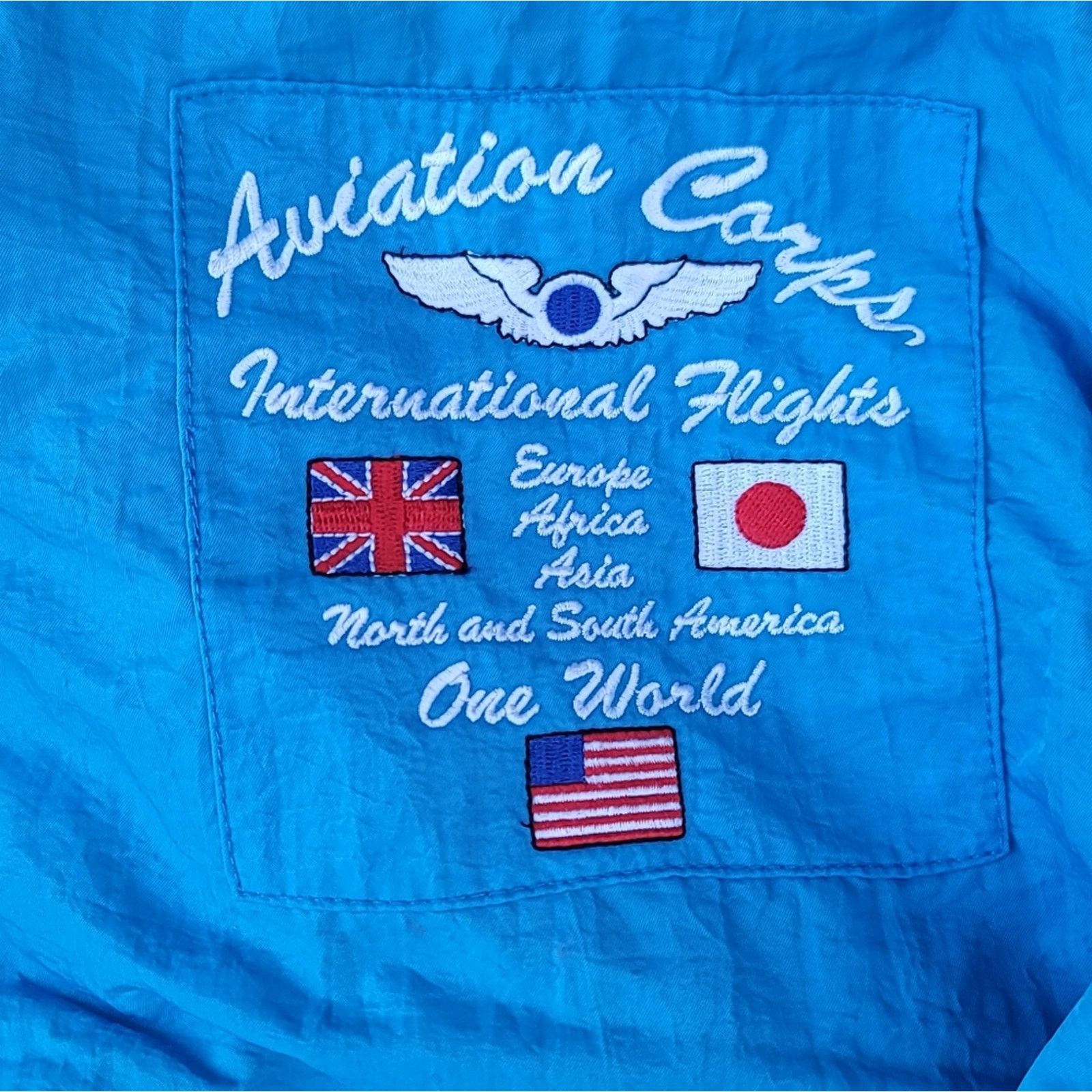 The Unbranded Brand Vtg Foreign Legion Aviation Corps Nylon Jacket Size US M / EU 48-50 / 2 - 3 Thumbnail