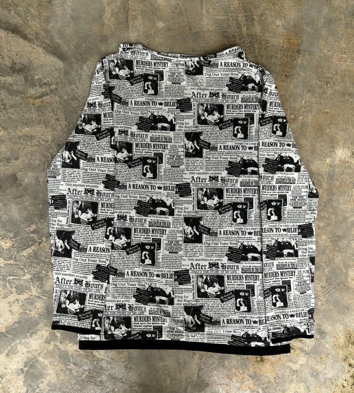 Hysteric Glamour Y2k Double Layer Defectibe Struct Ifsixwasnine Punk Style Size US L / EU 52-54 / 3 - 5 Thumbnail