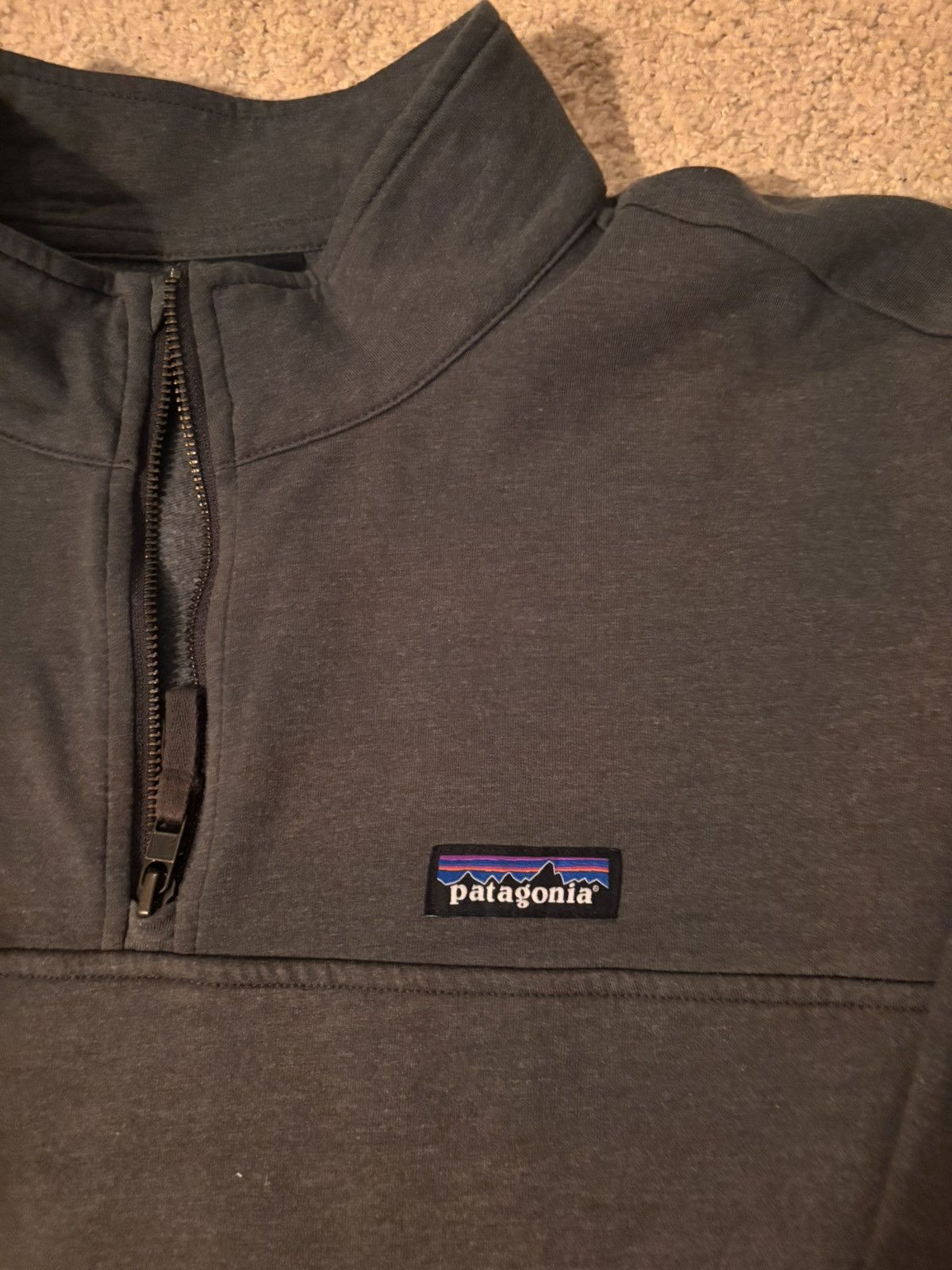 Patagonia Patagonia Womens Ahnya Quarter Zip Pine Needle Green Size XL / US 12-14 / IT 48-50 - 3 Thumbnail