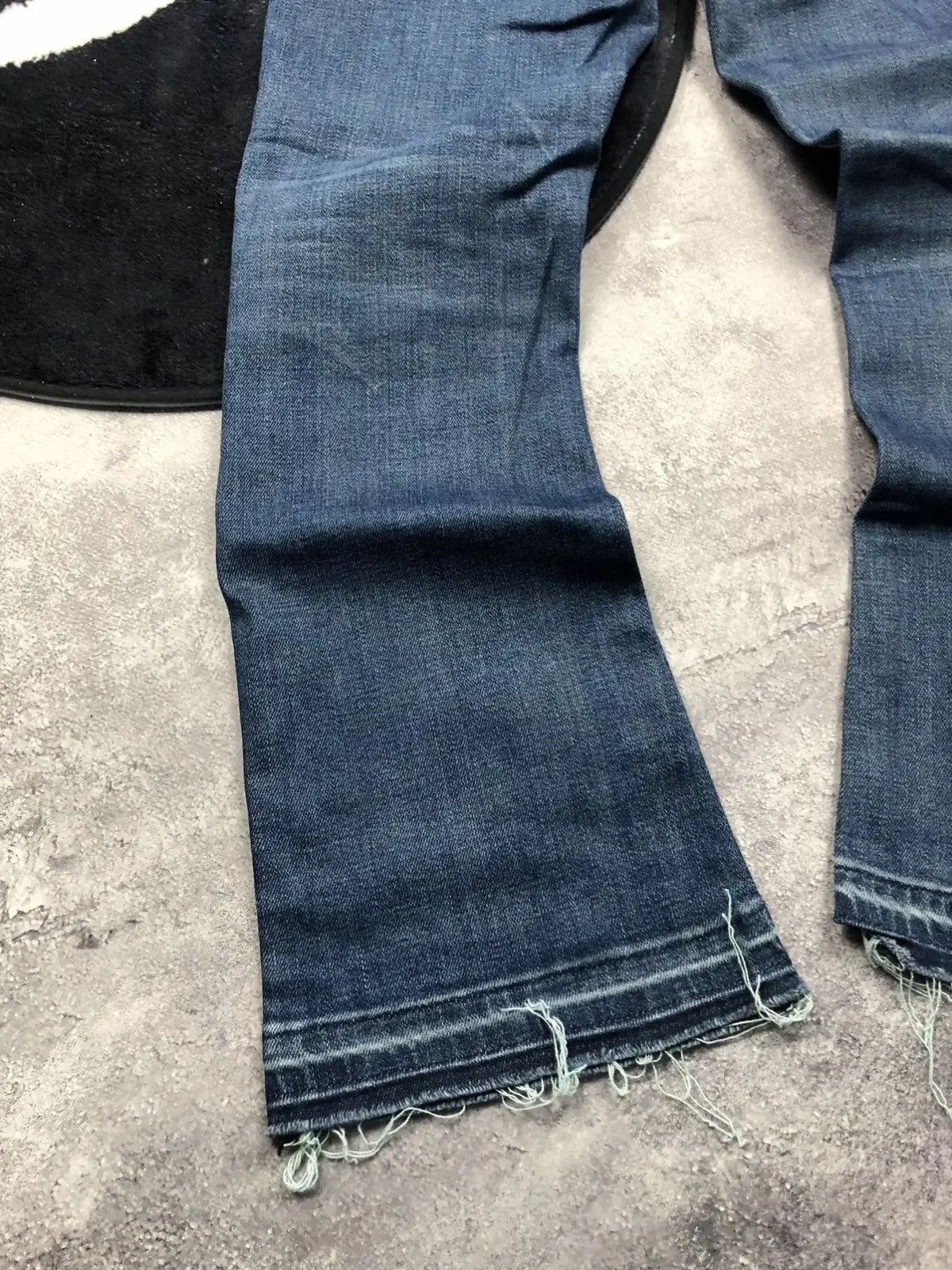 Rta RTA Very Rare Blue Flared Jeans Avantgarde Hype Streetwear Size 28" / US 6 / IT 42 - 13 Thumbnail