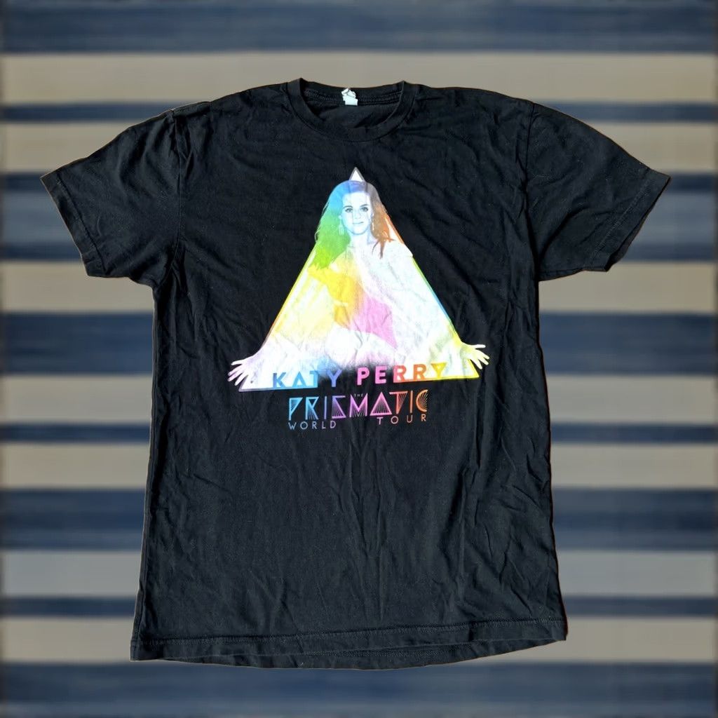 Next Level Katy Perry The Prismatic World Tour Concert T-Shirt Medium Black M Men Size US M / EU 48-50 / 2 - 1 Thumbnail