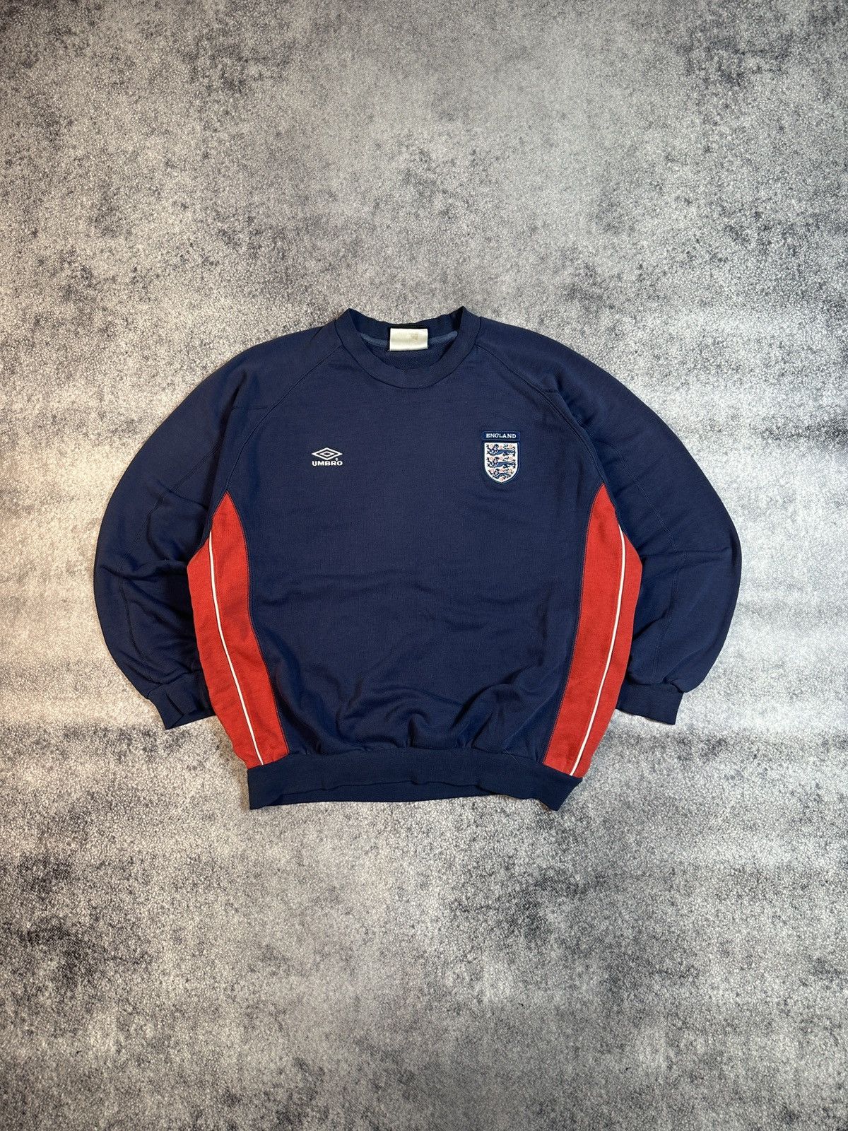 Umbro Vintage Umbro England Soccer Sweatshirt Blokecore Rare Style Size US M / EU 48-50 / 2 - 1 Thumbnail