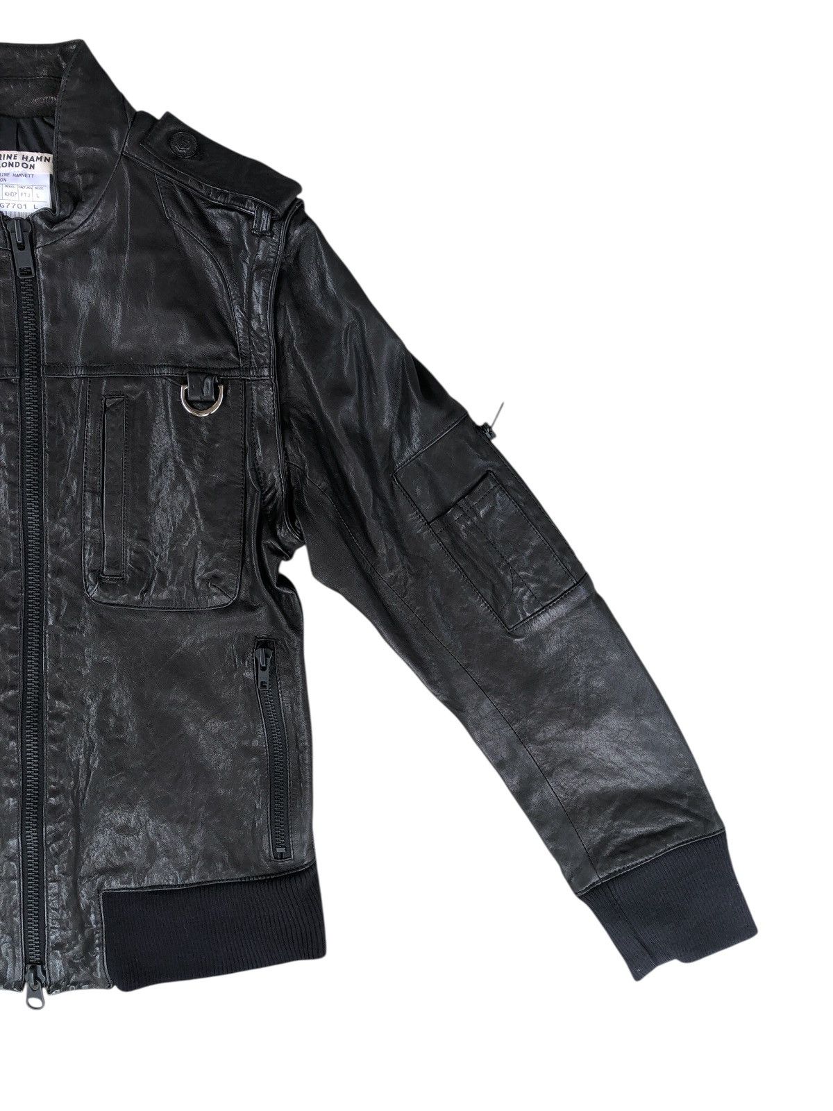 Katharine Hamnett London Katharine Hamnett London Leather Jacket Size US M / EU 48-50 / 2 - 4 Thumbnail