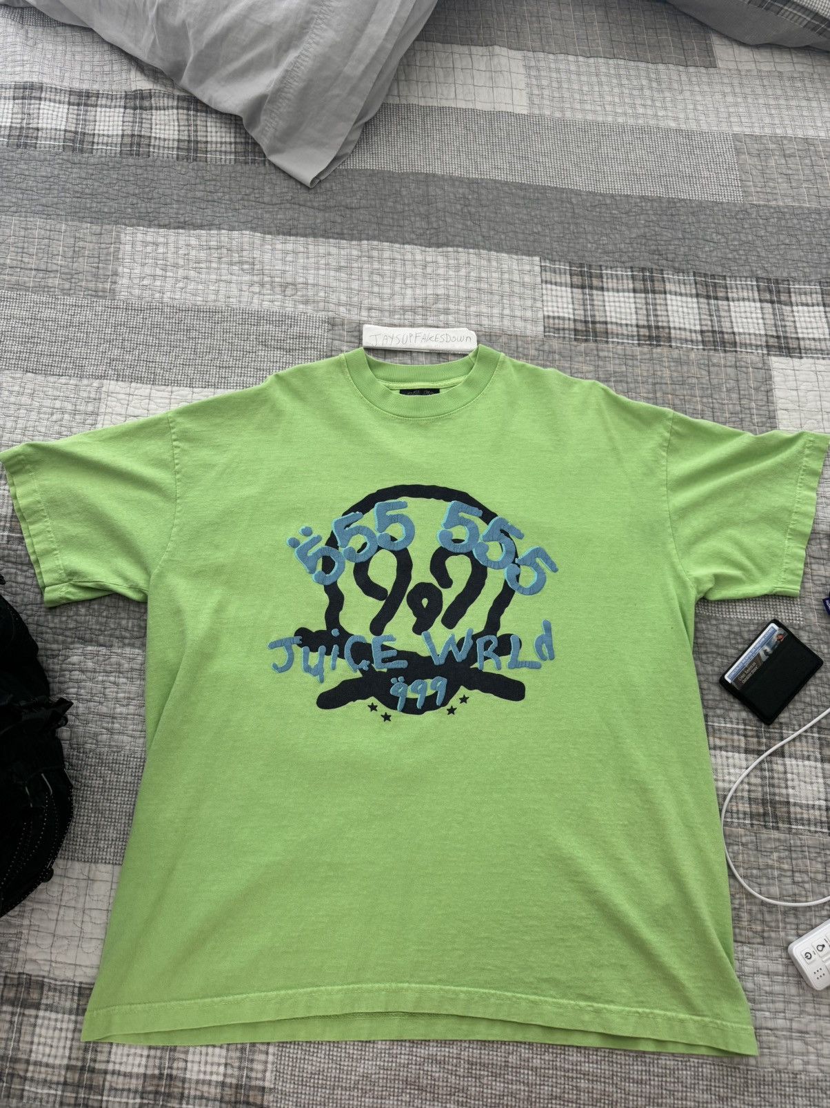 999 Club × Sp5der Juice Wrld x Sp5der Worldwide 999 Club T-Shirt XL Size US XL / EU 56 / 4 - 1 Thumbnail