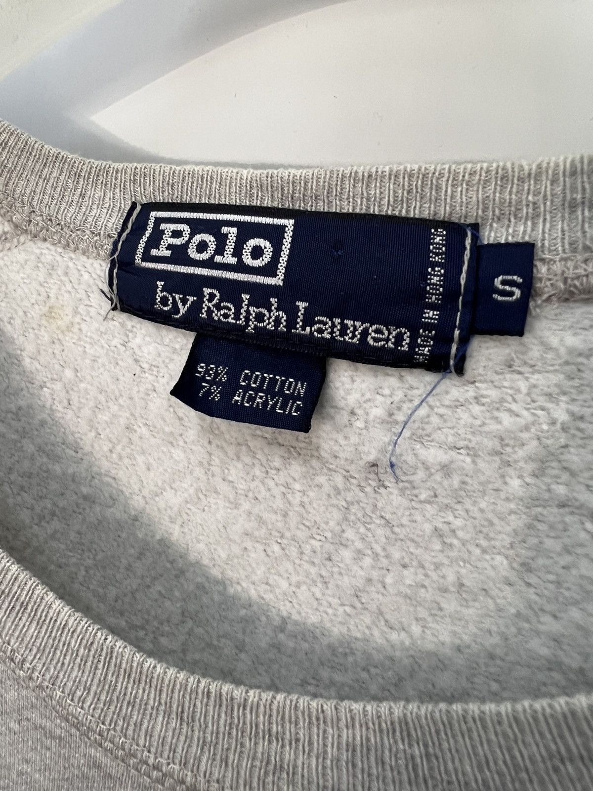 Polo Ralph Lauren 🔥 Vintage Polo Bear Ralph Lauren Round neck Sweatshirt - S Size US M / EU 48-50 / 2 - 9 Thumbnail