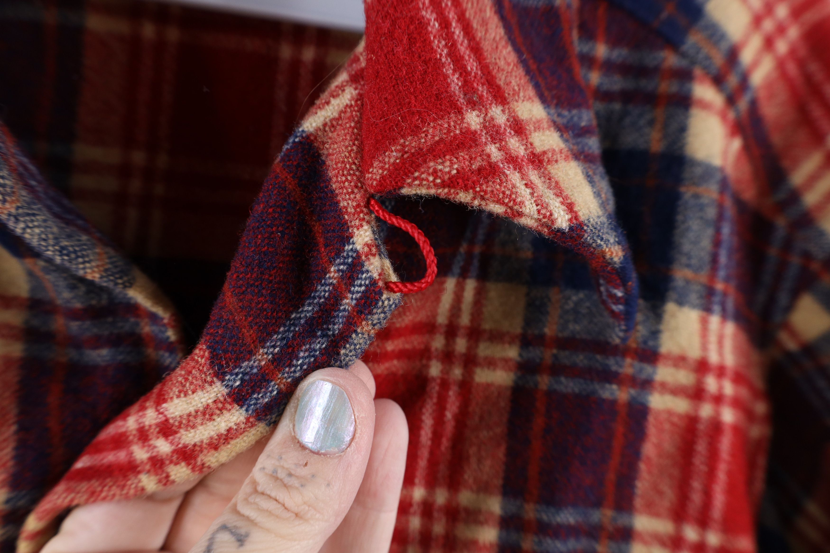 Pendleton × Vintage Vintage 60s 70s Pendleton Collar Wool Board Button Shirt USA Size US M / EU 48-50 / 2 - 5 Thumbnail