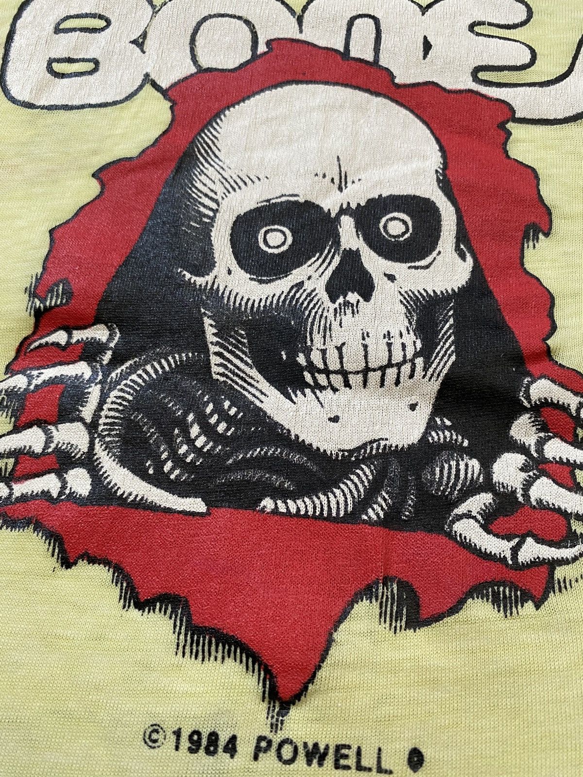 Powell Peralta × Vintage Powell Peralta Vintage 80s Womens Crop Top Medium RARE Size M / US 6-8 / IT 42-44 - 7 Thumbnail