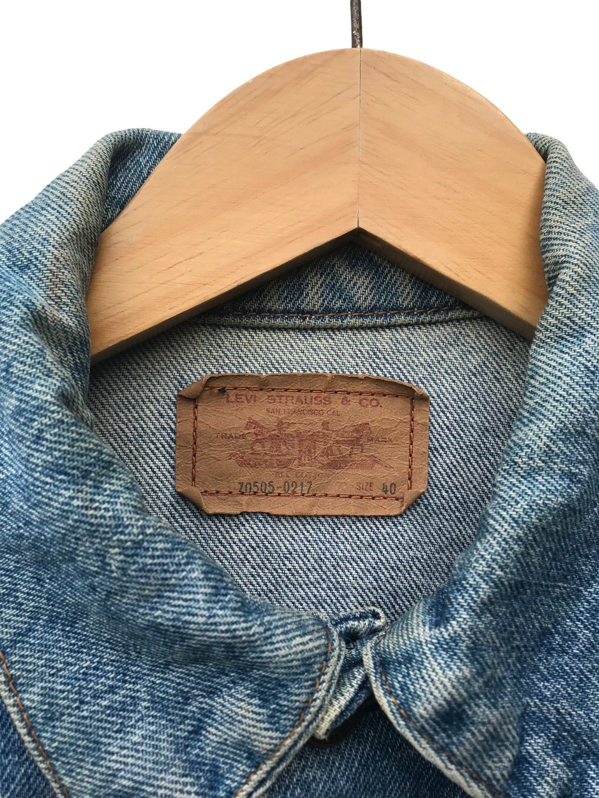 Levi's Vintage Levis Trucker Denim Jacket Size US S / EU 44-46 / 1 - 2 Thumbnail