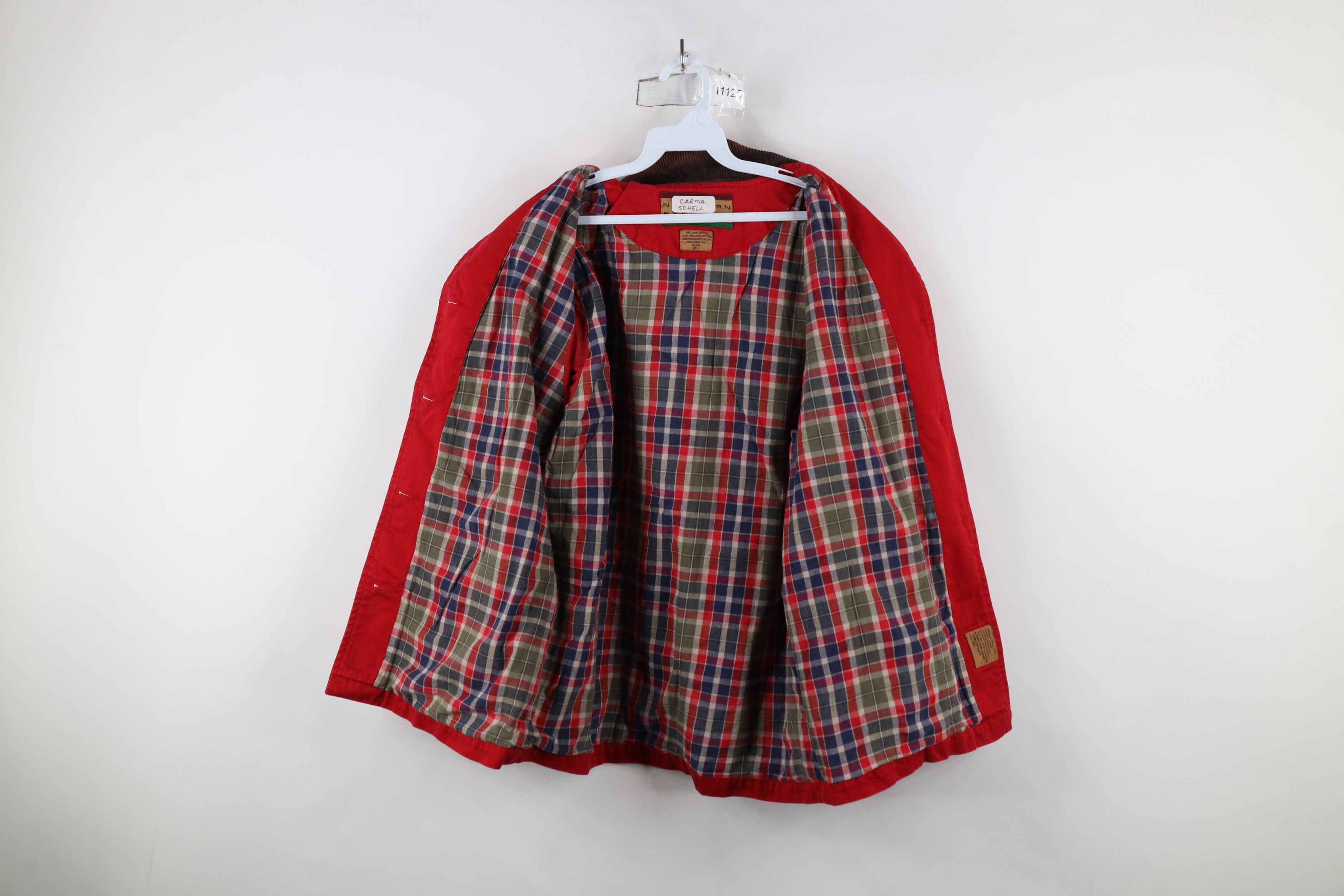 Vintage Vintage 90s Streetwear Flannel Lined Chore Barn Jacket Size S / US 4 / IT 40 - 9 Thumbnail