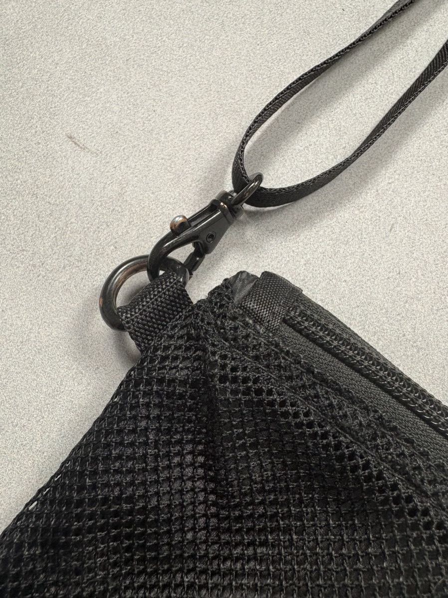 Y-3 Y-3 Yohji Yamamoto Nylon Crossbody Shoulder Bag Black Adidas Size ONE SIZE - 10 Thumbnail