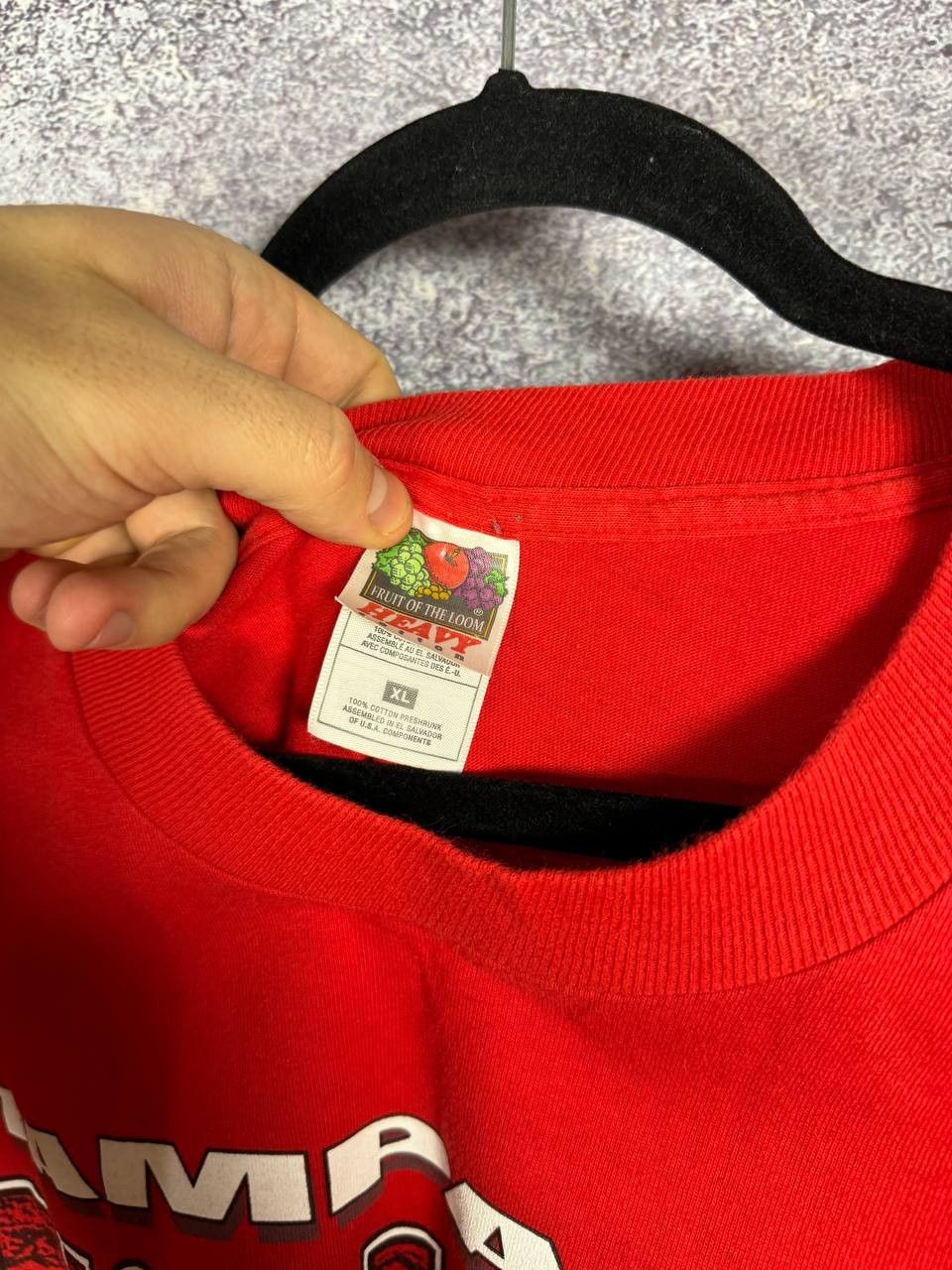 Fruit Of The Loom × NHL × Vintage 00's Vintage Tampa Bay Buccaneers red T-Shirt Merchandise Size US XL / EU 56 / 4 - 9 Thumbnail