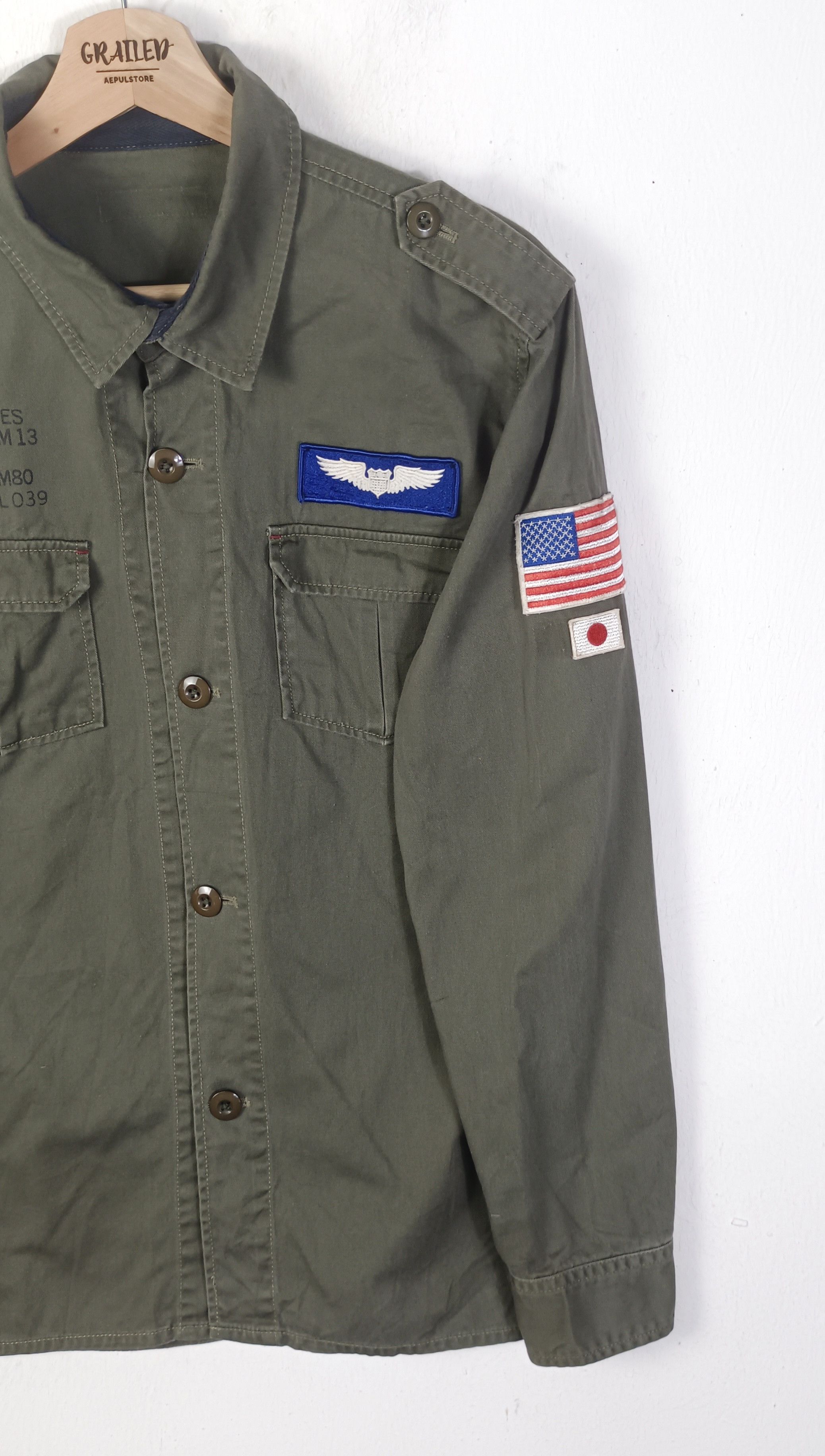 Japanese Brand US Army 200 Cartridges M13 Military Jacket Size US M / EU 48-50 / 2 - 4 Thumbnail