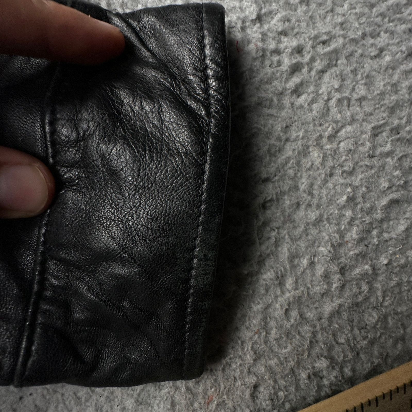 Other J Park Couture Quilt Lined Leather Jacket Coat Men XL Black Size US XL / EU 56 / 4 - 10 Thumbnail