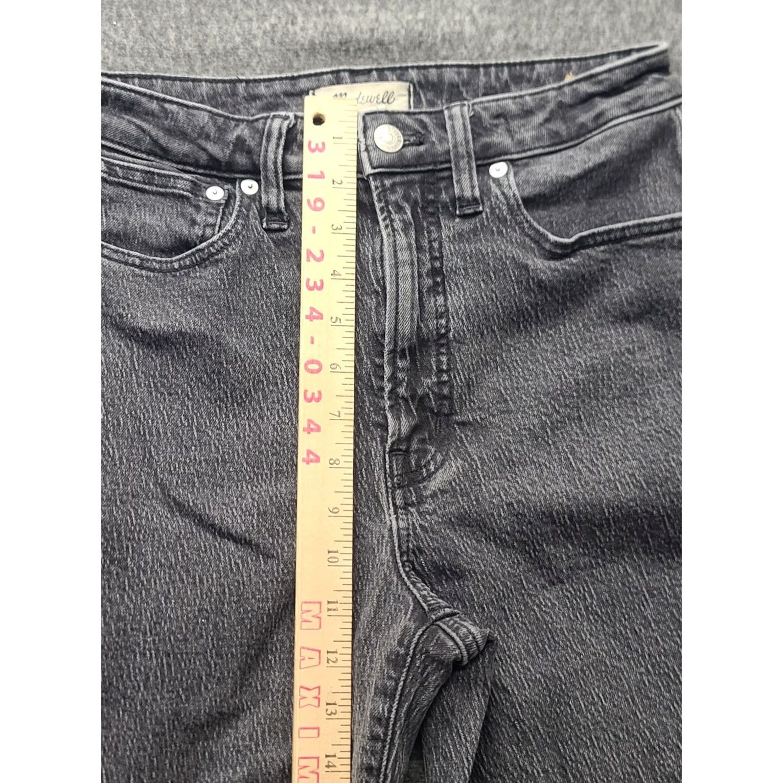 Madewell VINTAGE Madewell The Curvy Perfect Vintage Jean Womens 27x27 Skinny Tapered Leg Stretch Size 27" / US 4 / IT 40 - 5 Thumbnail