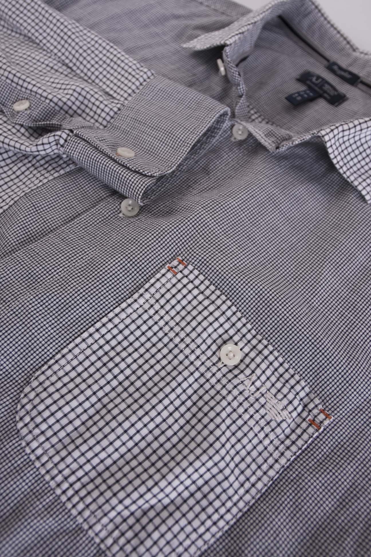 Armani Armani Jeans Shirt Size XL Gray Plaid Size US XL / EU 56 / 4 - 3 Thumbnail