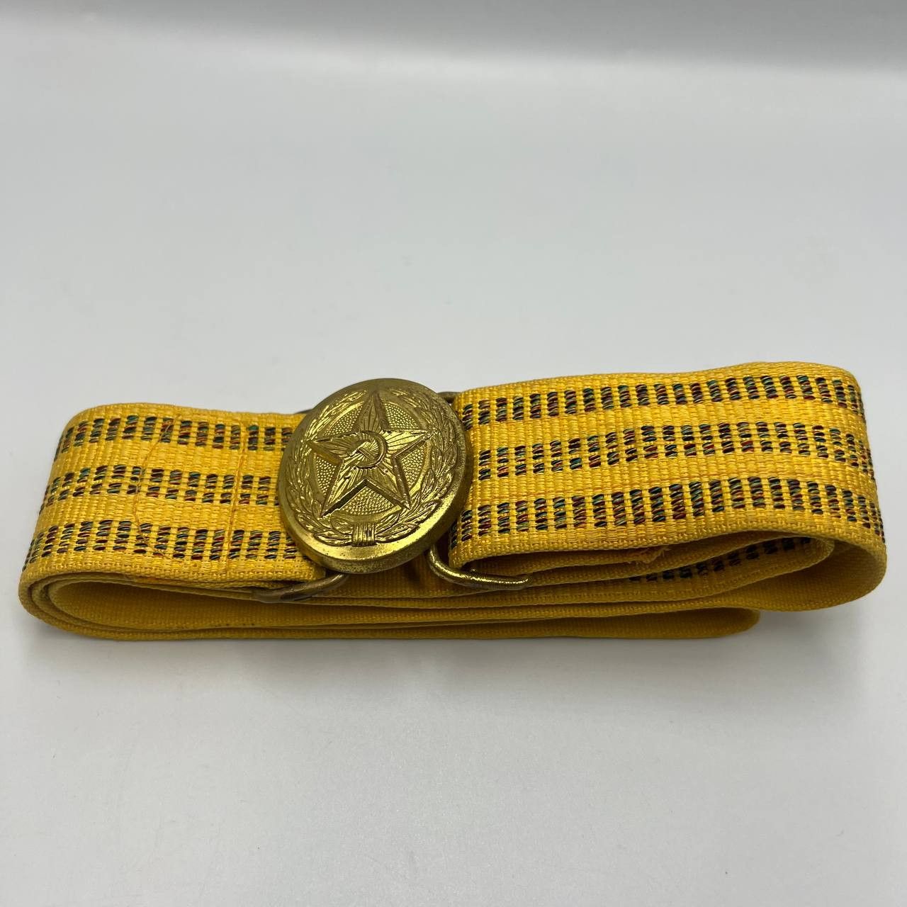 Vintage Vintage USSR Military Soldiers Army Officer's Belt Uniform Size ONE SIZE - 2 Thumbnail