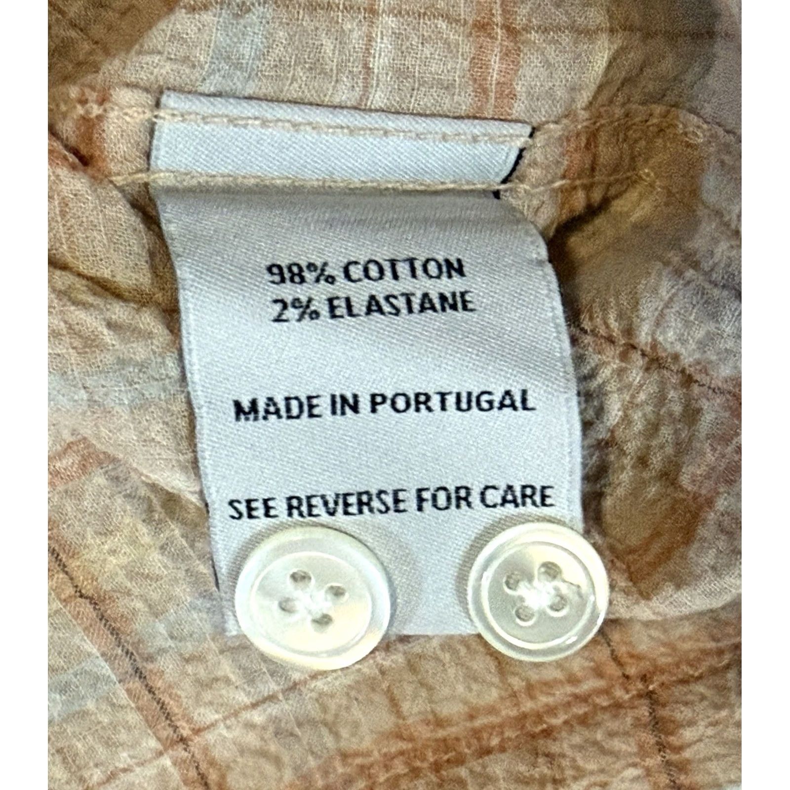 Portuguese Flannel Portuguese Flannel Shirt XL Multicolor Plaid Short Sleeve Button-Up Hem Collared Vacation Beach Classic Hipster 80s 90s 70s Dad Men Mens Size US XL / EU 56 / 4 - 6 Thumbnail