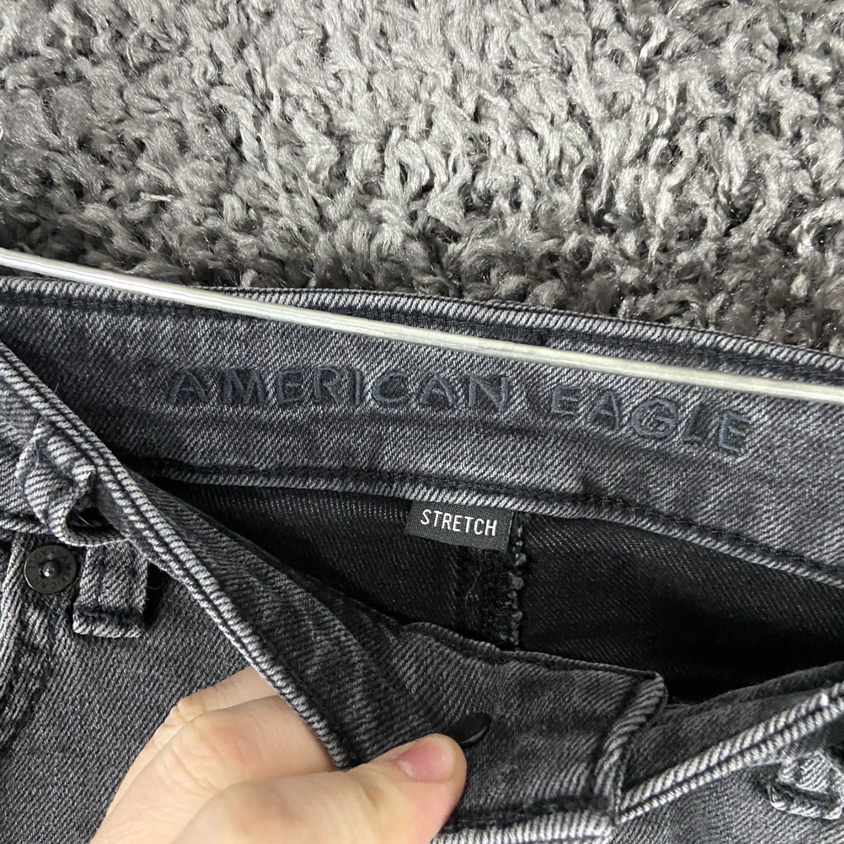 American Eagle Outfitters VINTAGE American Eagle Mom Jeans Black Denim Women’s 4 Size 27" / US 4 / IT 40 - 5 Thumbnail