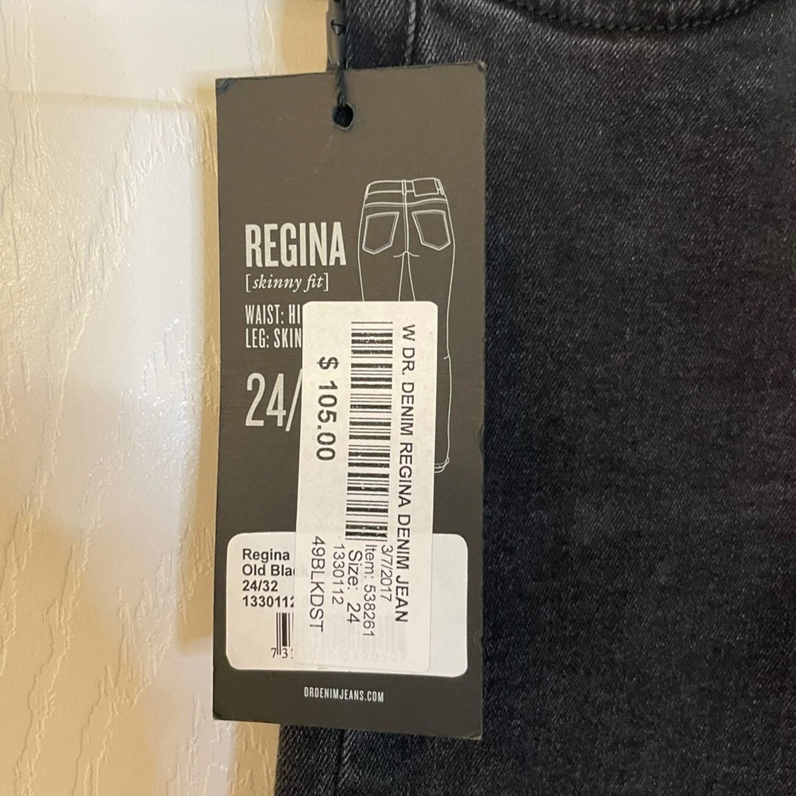 Dr. Denim Dr. Denim Distressed Skinny Jean, NWT, Size 24, MSRP $105 Size 25" / US 0 / IT 36 - 7 Thumbnail