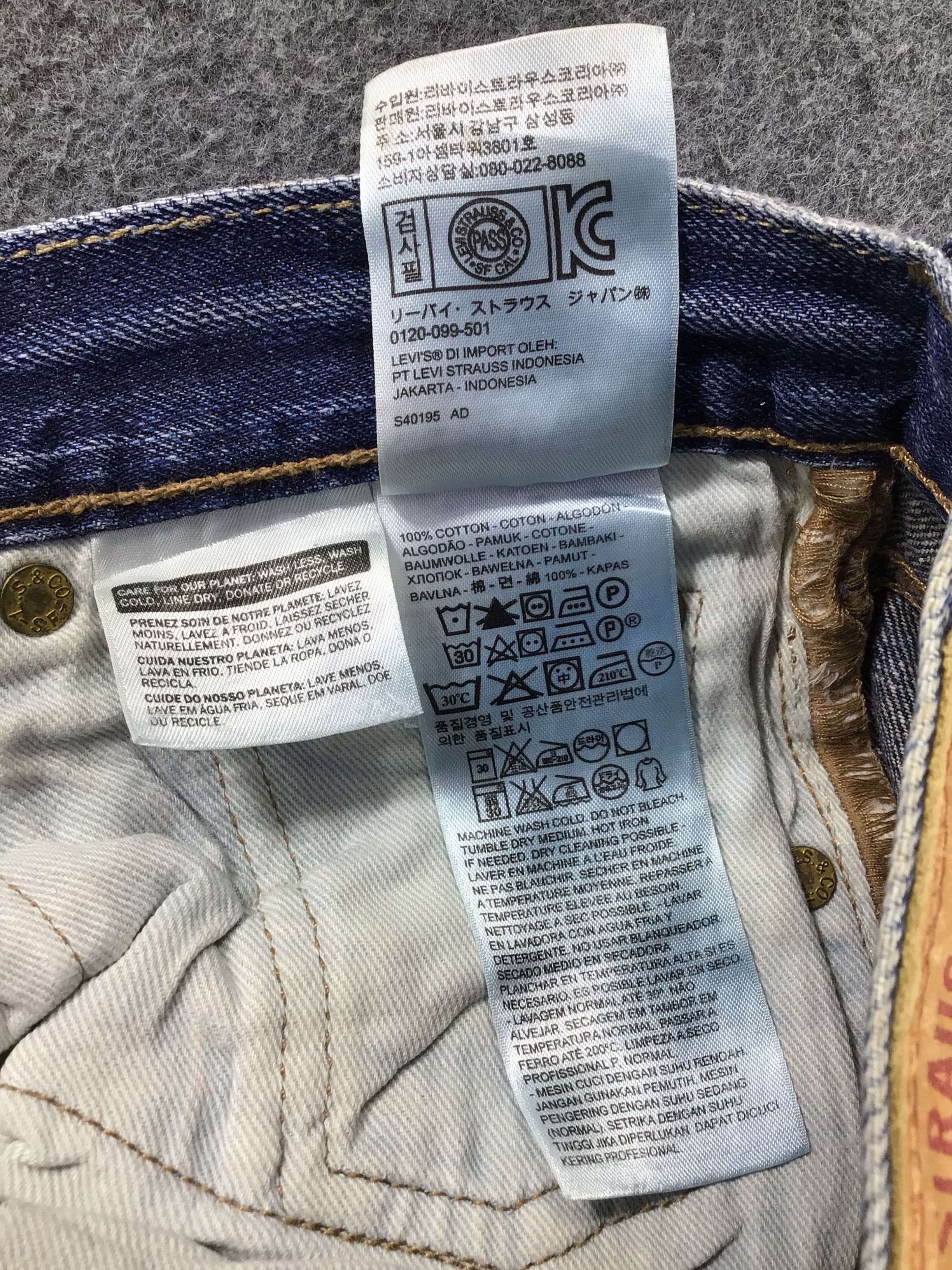 Levi's Levis 501 Jeans-JM150 Size US 29 - 11 Thumbnail