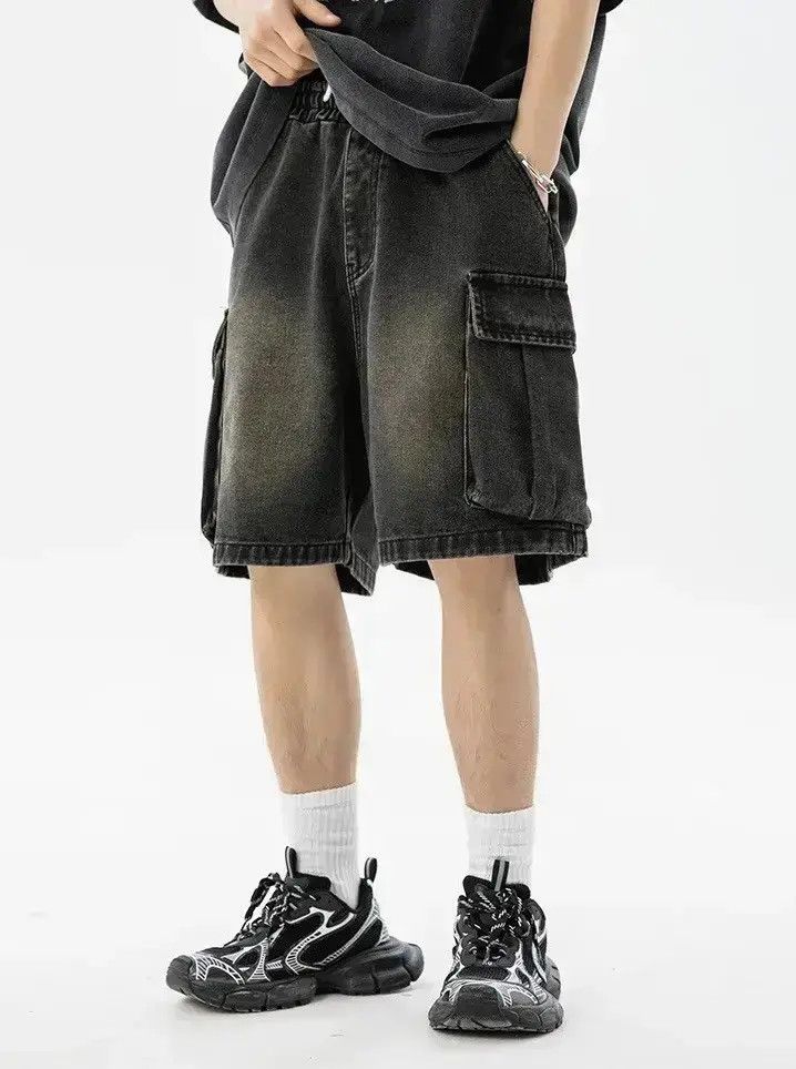 Japanese Brand Streetwear Retro Cargo Pockets Shorts y2k Size US 30 / EU 46 - 1 Thumbnail