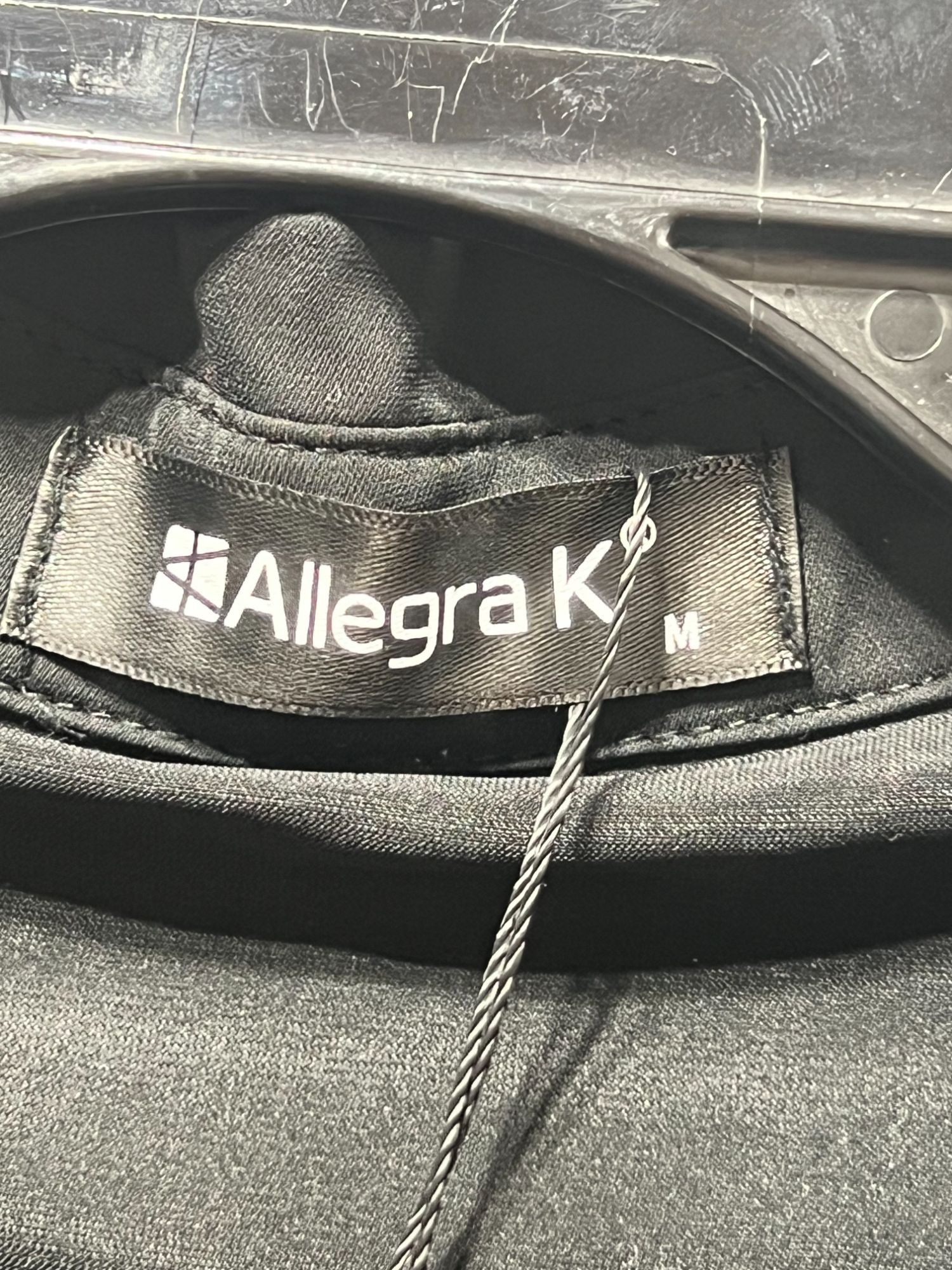 Other Allegra K - Women's Short Sleeve Button Front Blouse - Black Size M / US 6-8 / IT 42-44 - 9 Thumbnail