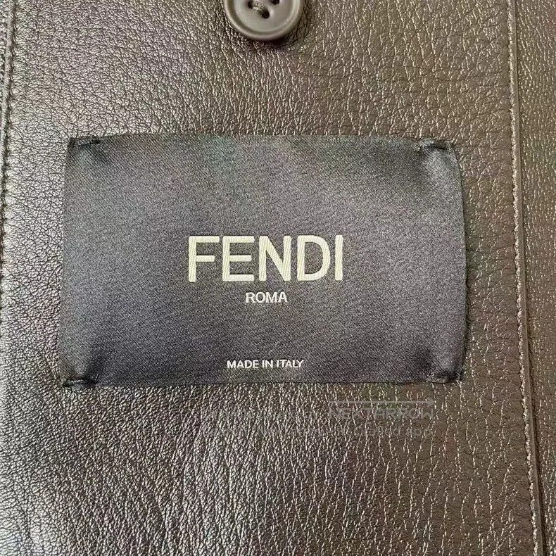 Fendi Fendi Colorblock Shearling Fur Jacket. Size US L / EU 52-54 / 3 - 5 Thumbnail