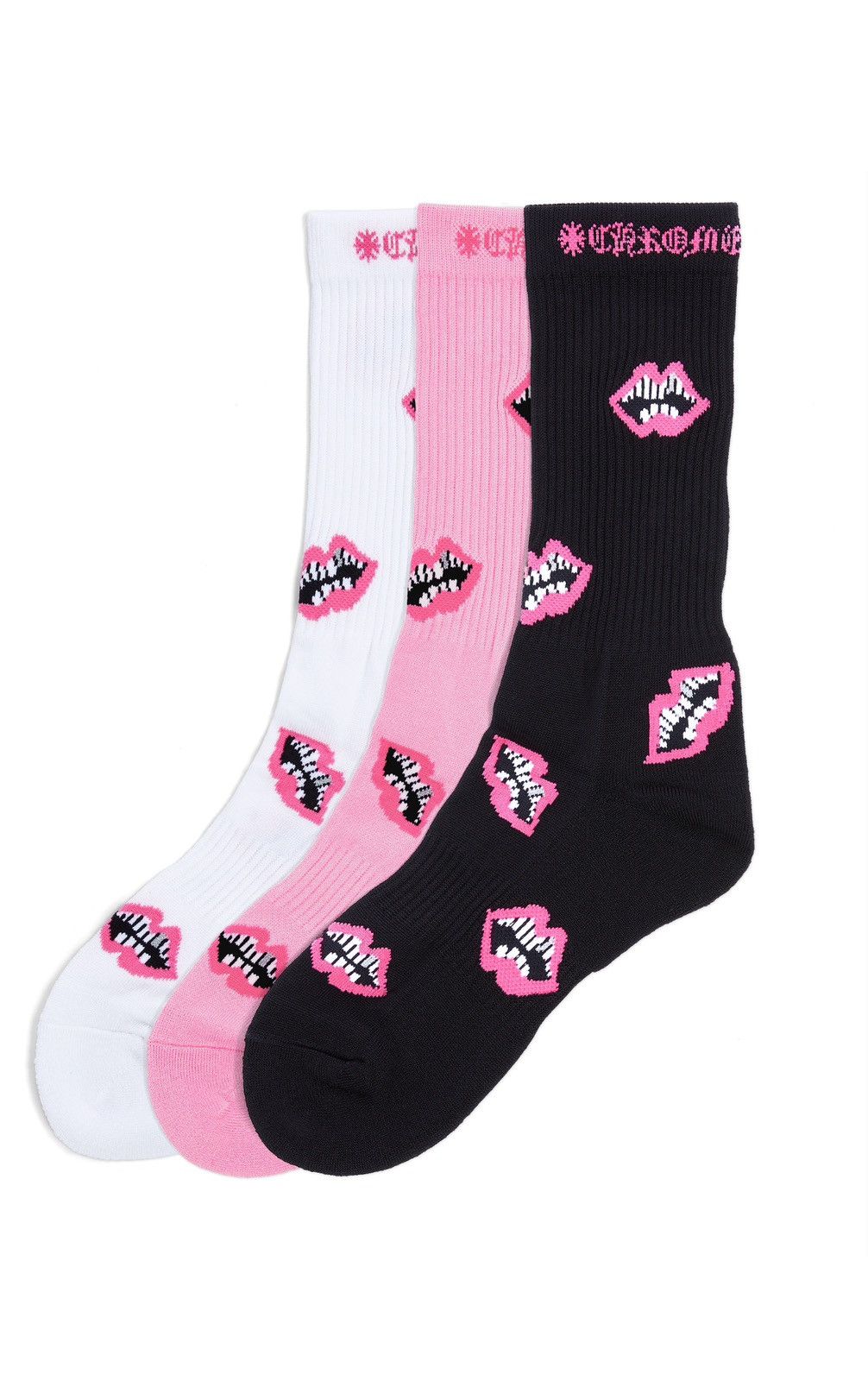 Chrome Hearts Matty Boy Chomper Socks Set