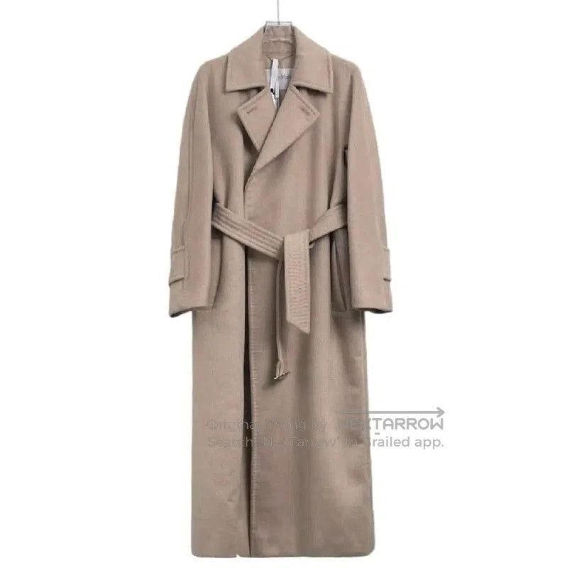 Max Mara MaxMara Women's Camel Wool Overcoat . Size M / US 6-8 / IT 42-44 - 1 Thumbnail