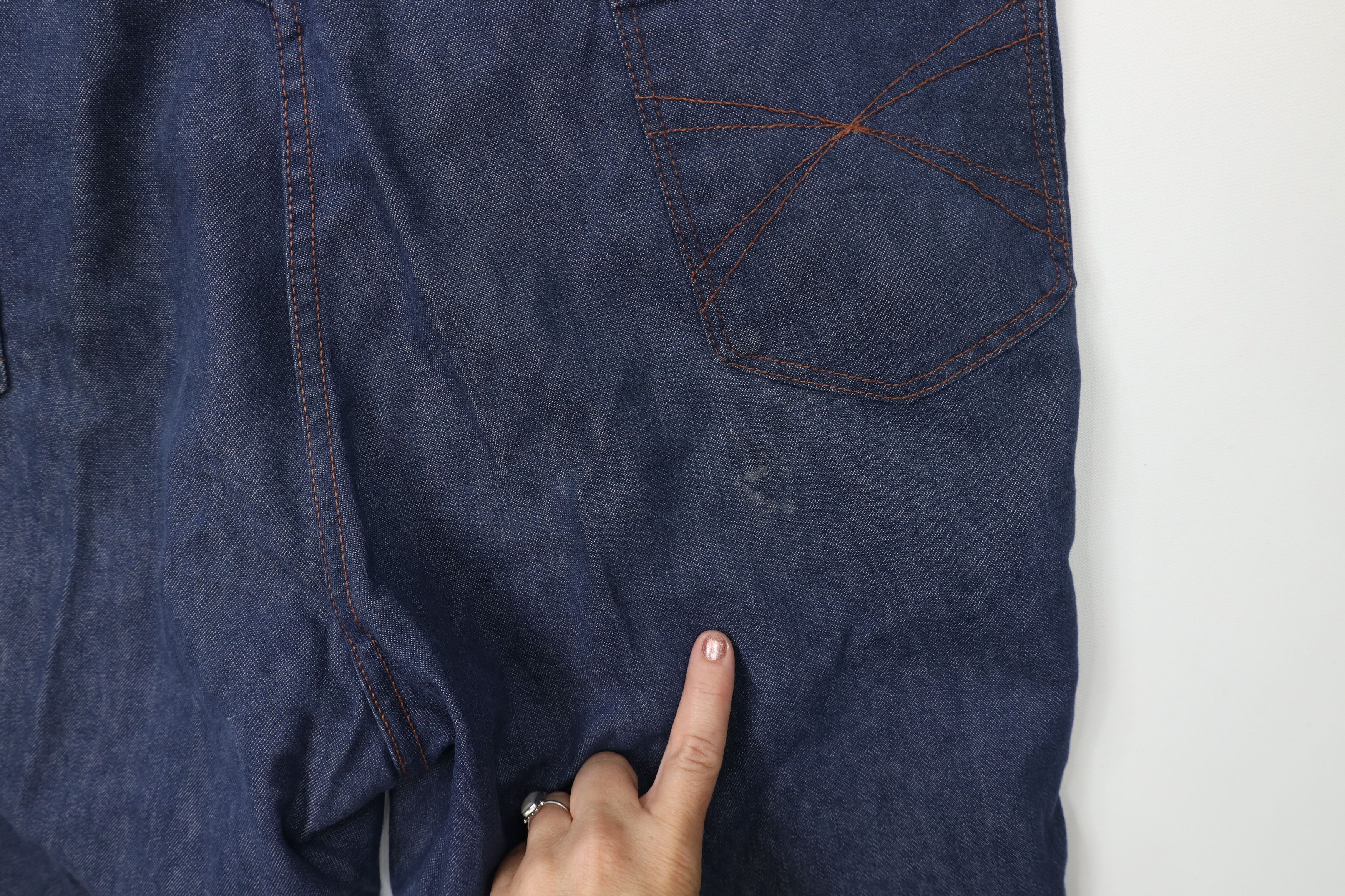 Vintage Vintage 70s Streetwear Wide Leg Bell Bottoms Denim Jeans USA Size US 38 / EU 54 - 12 Thumbnail