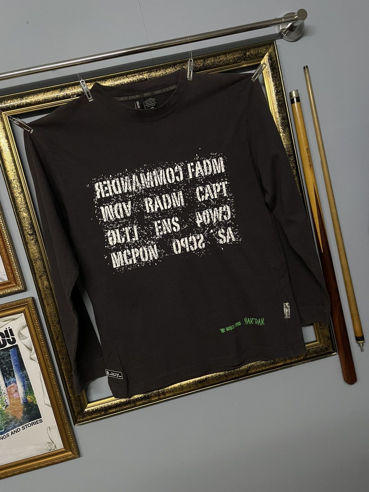 Designer × Japanese Brand × Vintage Vintage 1990s Designer Streetweae Yak Pak War Loves Faded Size US M / EU 48-50 / 2 - 2 Thumbnail