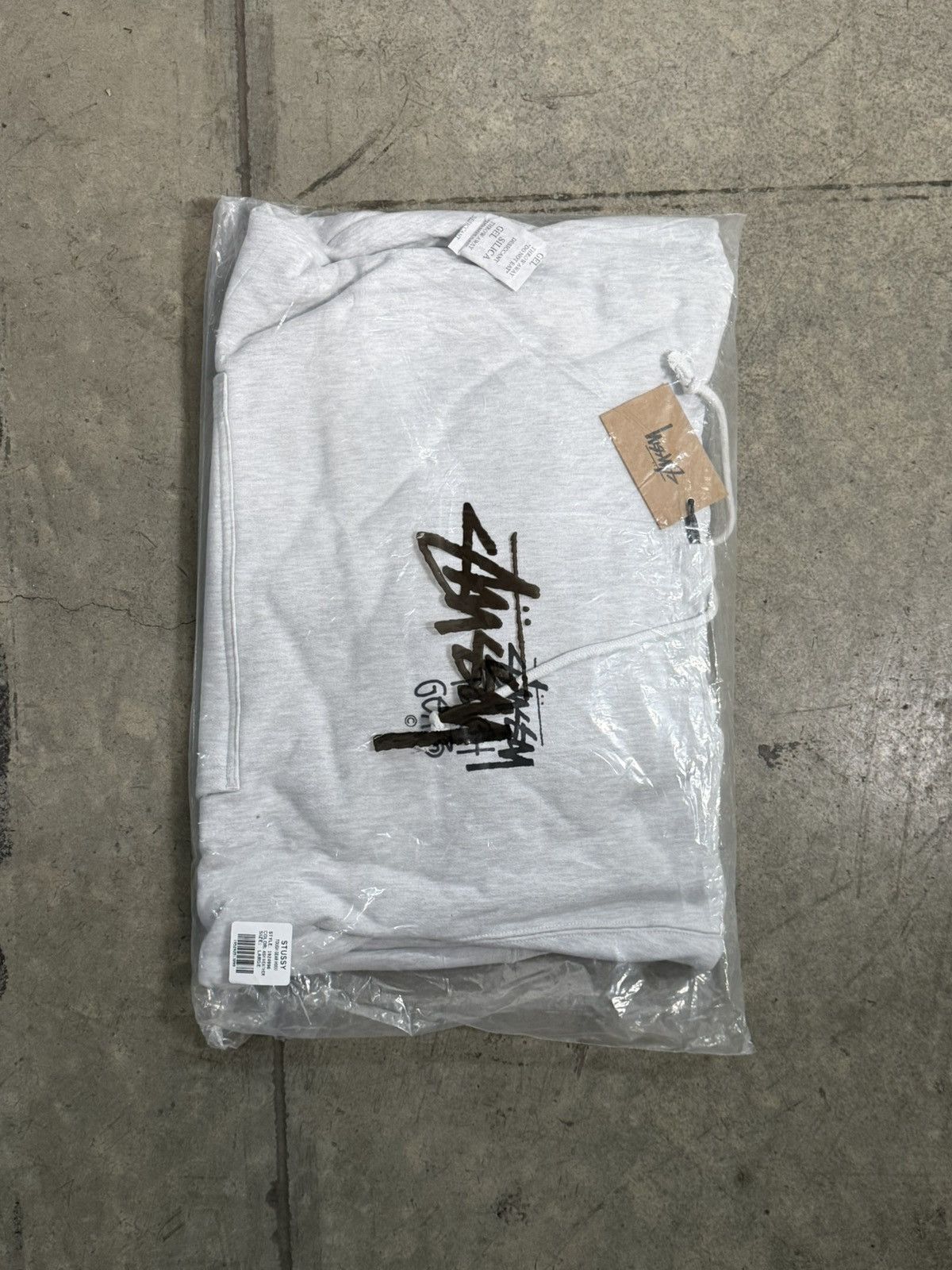 Stussy STUSSY Tough Gear Hoodie “Ash Heather” Size US M / EU 48-50 / 2 - 12 Thumbnail
