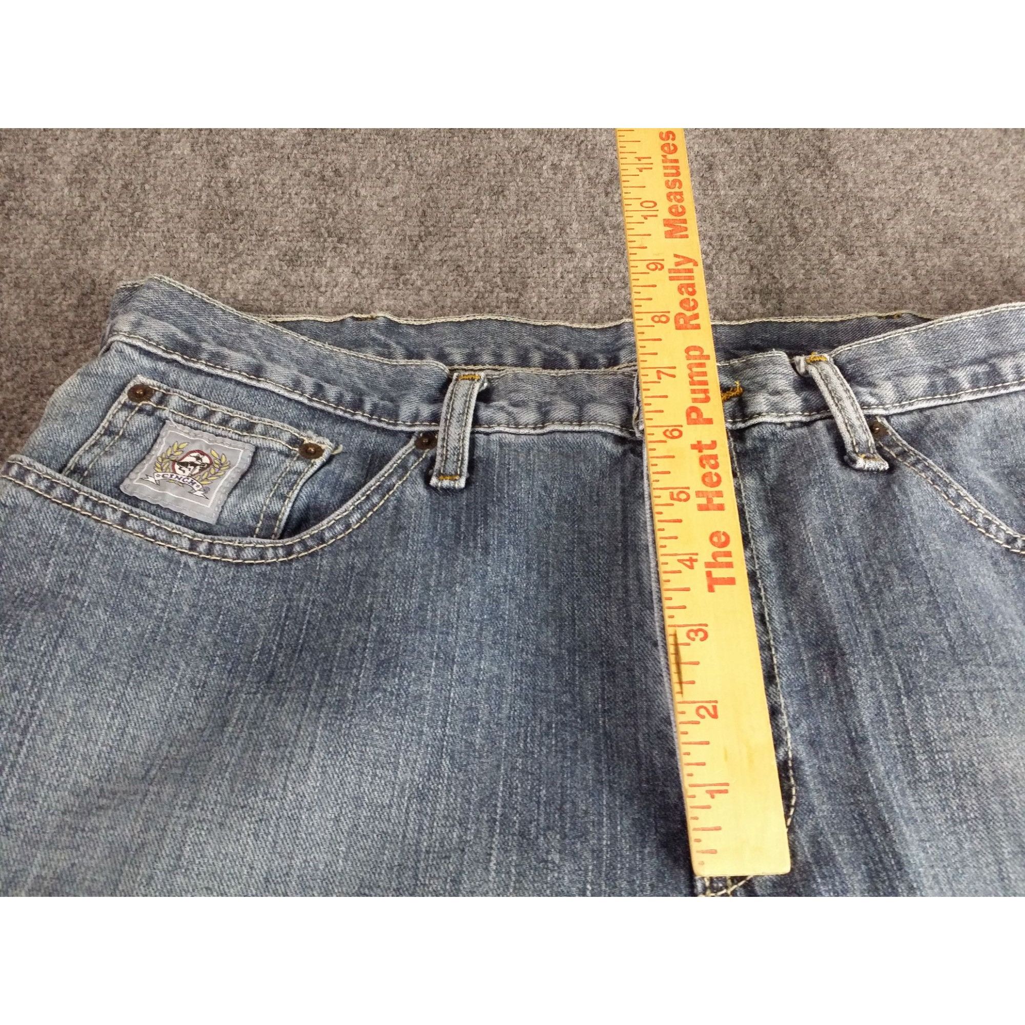 CINCH Cinch Silver Label Jeans Men Sz 36X32 Blue Denim Western Wor Size US 36 / EU 52 - 3 Thumbnail