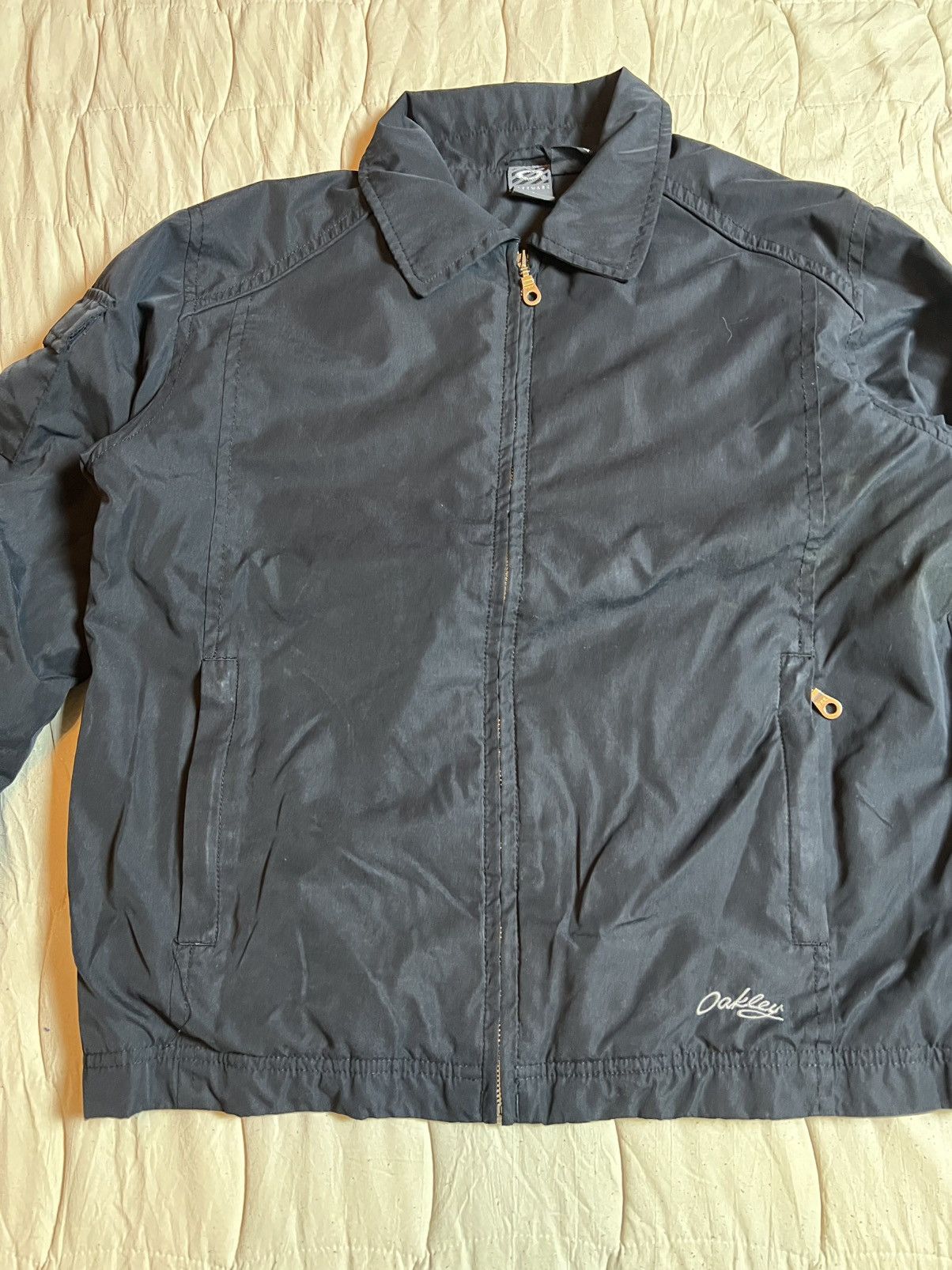 Oakley Vintage Oakley Software Women Black Zip Jacket Size Small Size S / US 4 / IT 40 - 2 Thumbnail