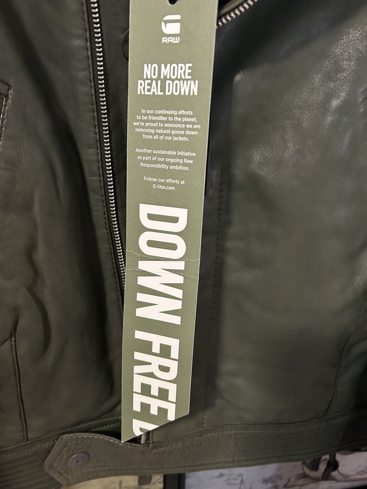 G-Star G-Star Raw genuine leather jacket Size S / US 4 / IT 40 - 5 Thumbnail