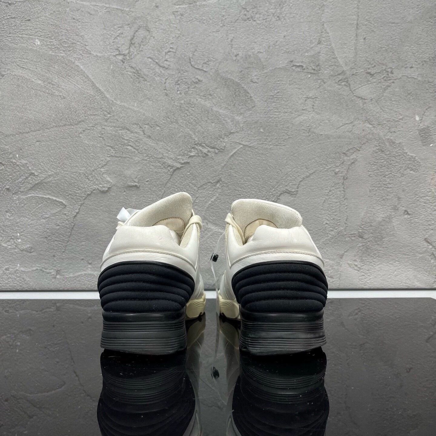 Chanel CHANEL women's black&white colorblocked sneakers Size US 6 / IT 36 - 5 Thumbnail