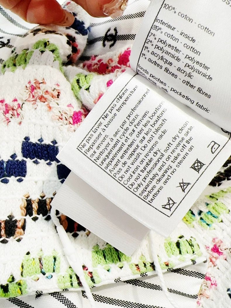 Chanel Chanel 21S spring and summer series white background verti Size XS / US 0-2 / IT 36-38 - 8 Thumbnail