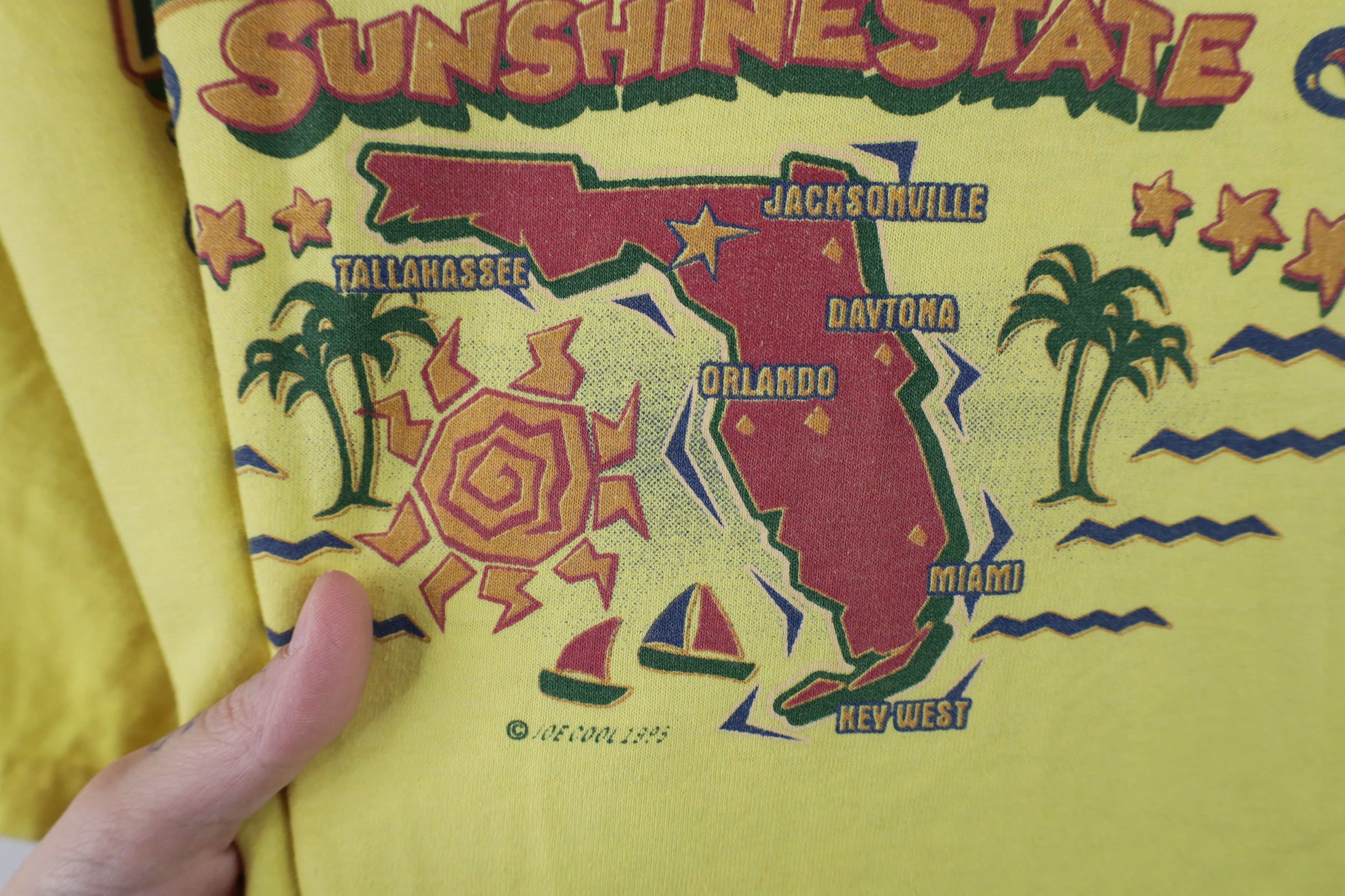 Vintage Vintage 90s Florida Sunshine State Short Sleeve T-Shirt Size US XL / EU 56 / 4 - 6 Thumbnail