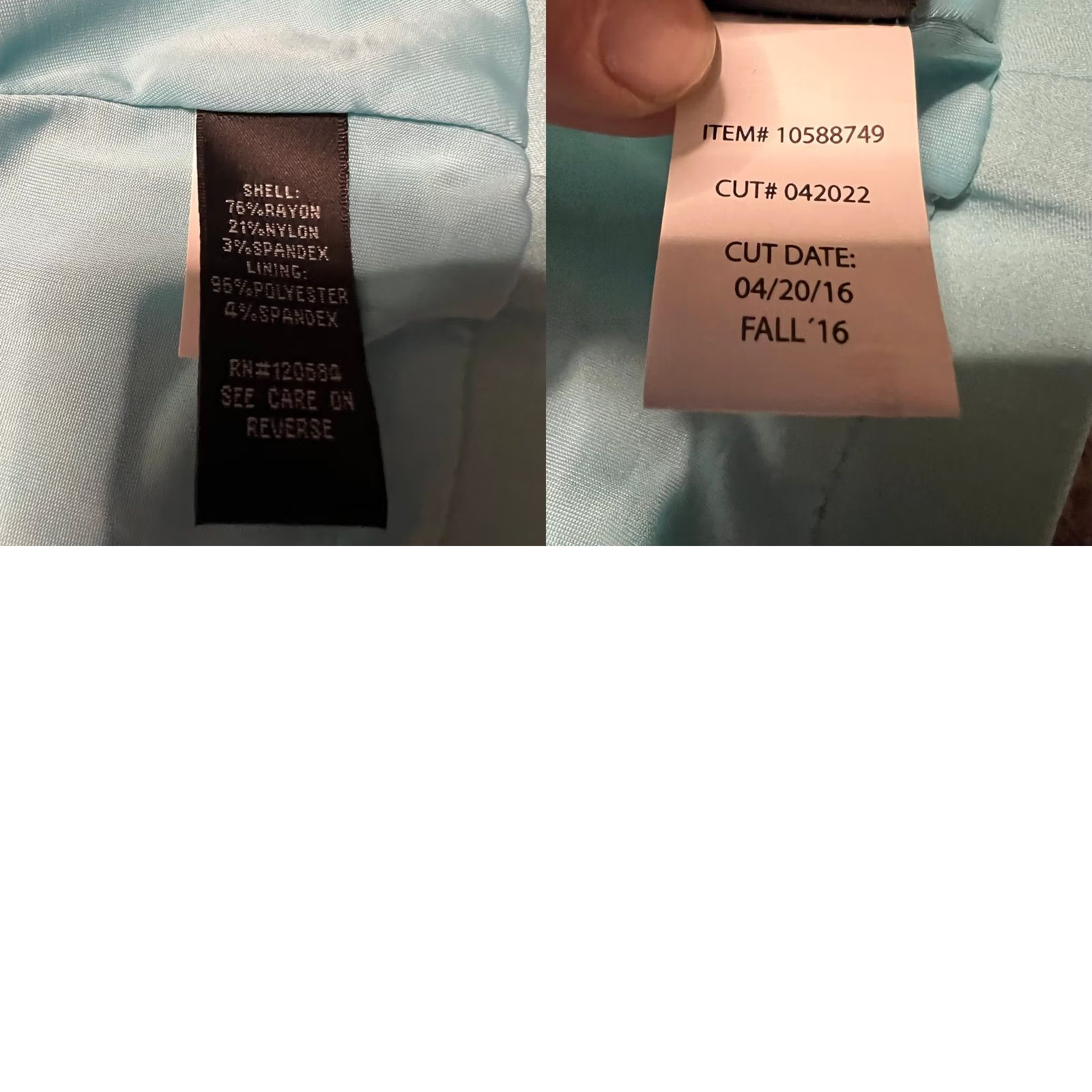 Torrid Torrid Blazer Women's XL Plus Light Blue Open Front Coat/Jacket Size XL / US 12-14 / IT 48-50 - 8 Thumbnail