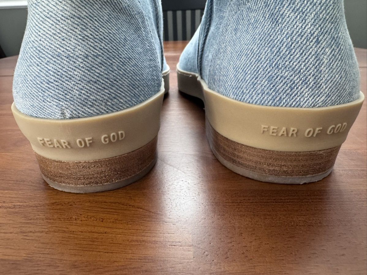Fear of God Fear of God Sixth Collection Chelsea Denim Boot Size US 12 / EU 45 - 5 Thumbnail